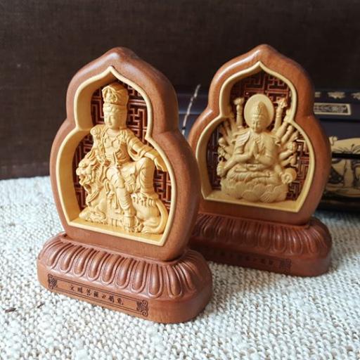 Buddha Wood Carved