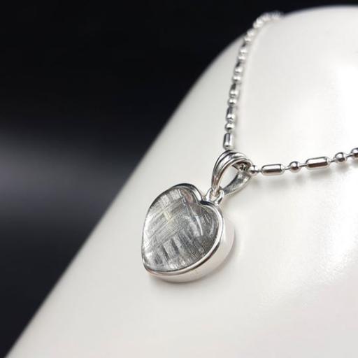 Meteorite  Heart Shape Pendant