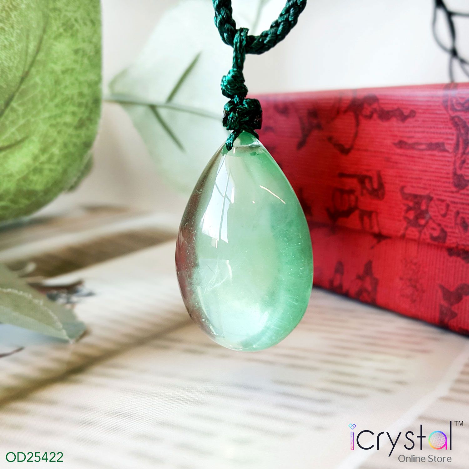 Fluorite With Rope Necklace 
