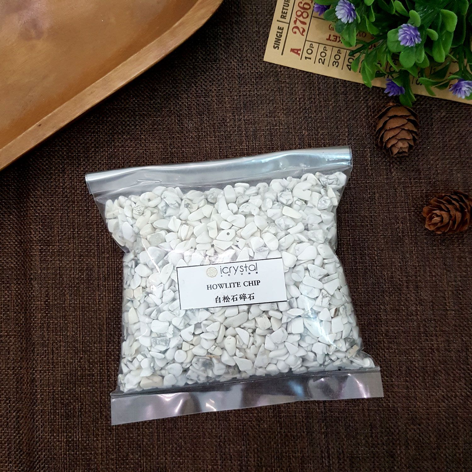 白松石碎石-250G