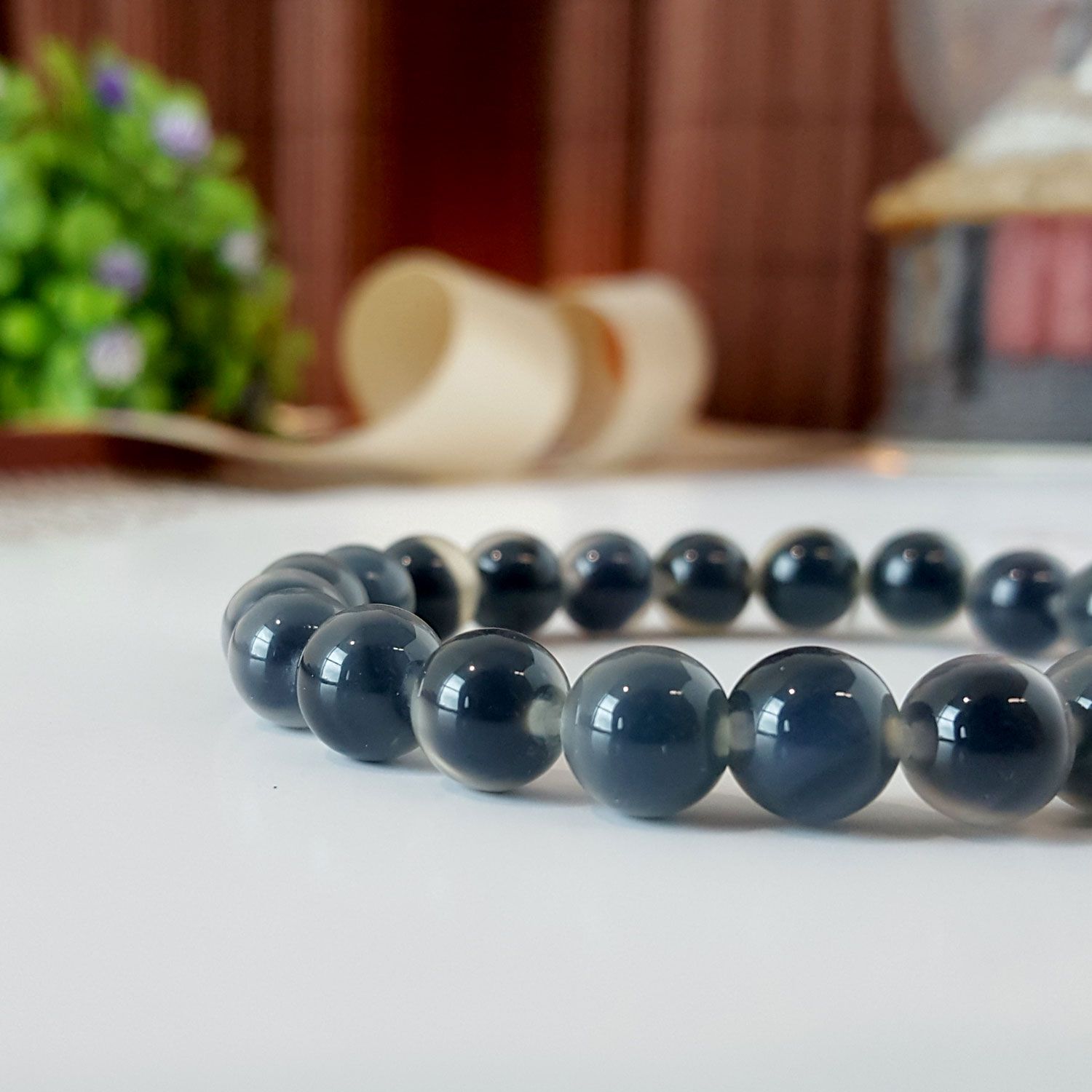 8mm Tang Xin Agate Bracelet