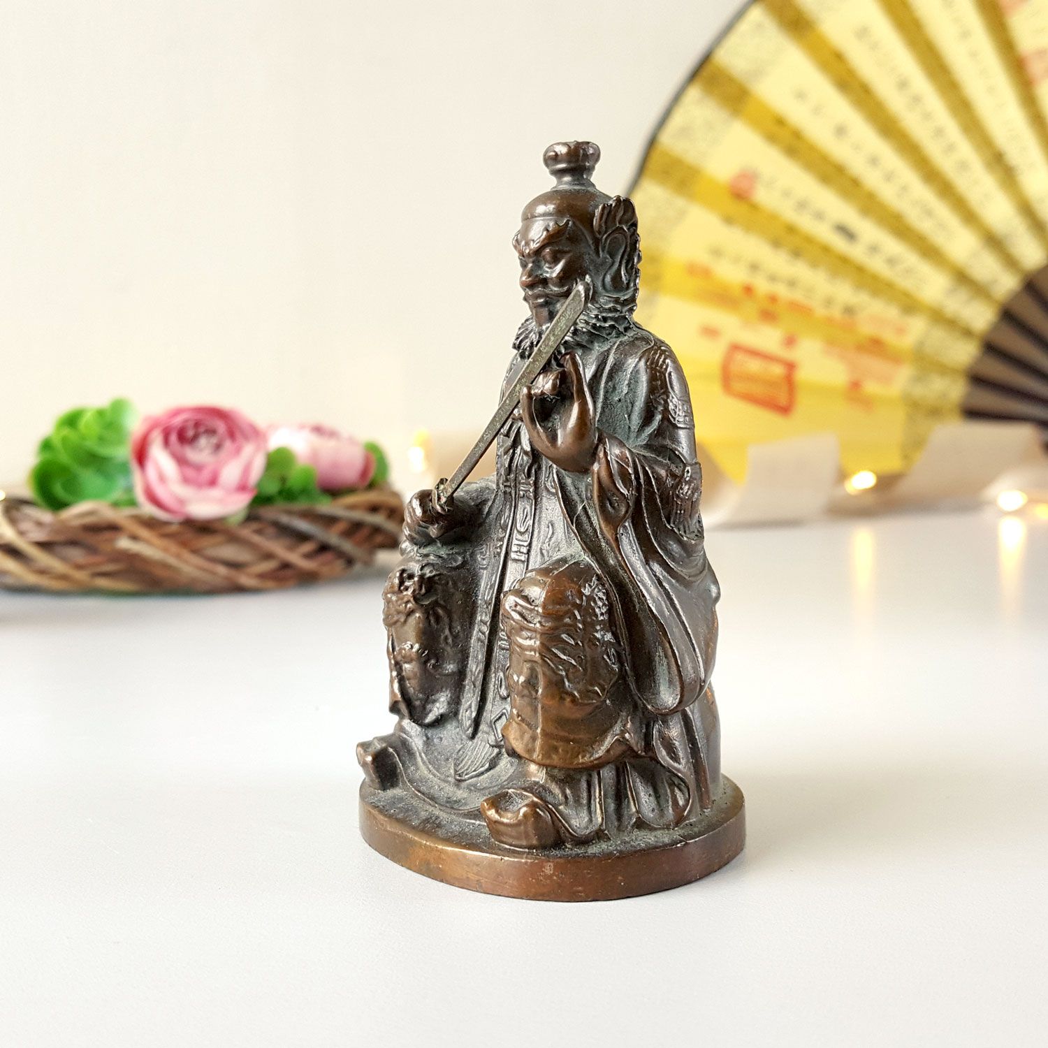 Copper Zhang Tian Shi Decoration