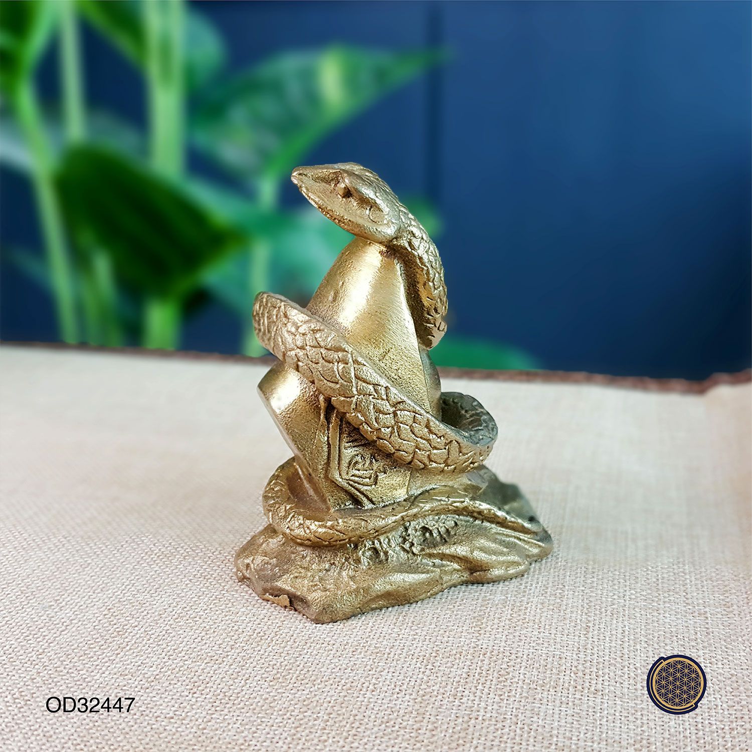 Copper Zodiac -Snake Decoration