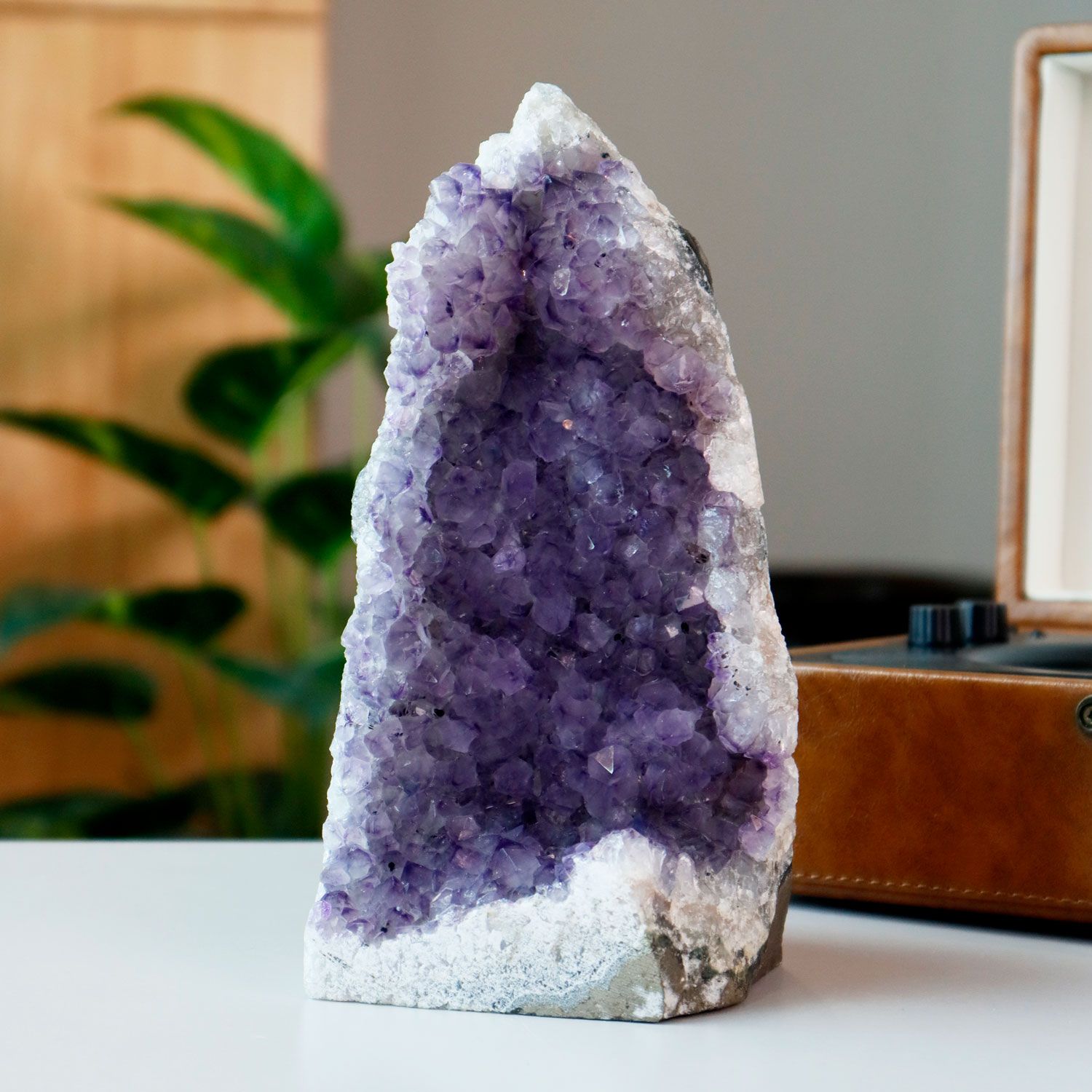 紫水晶石片