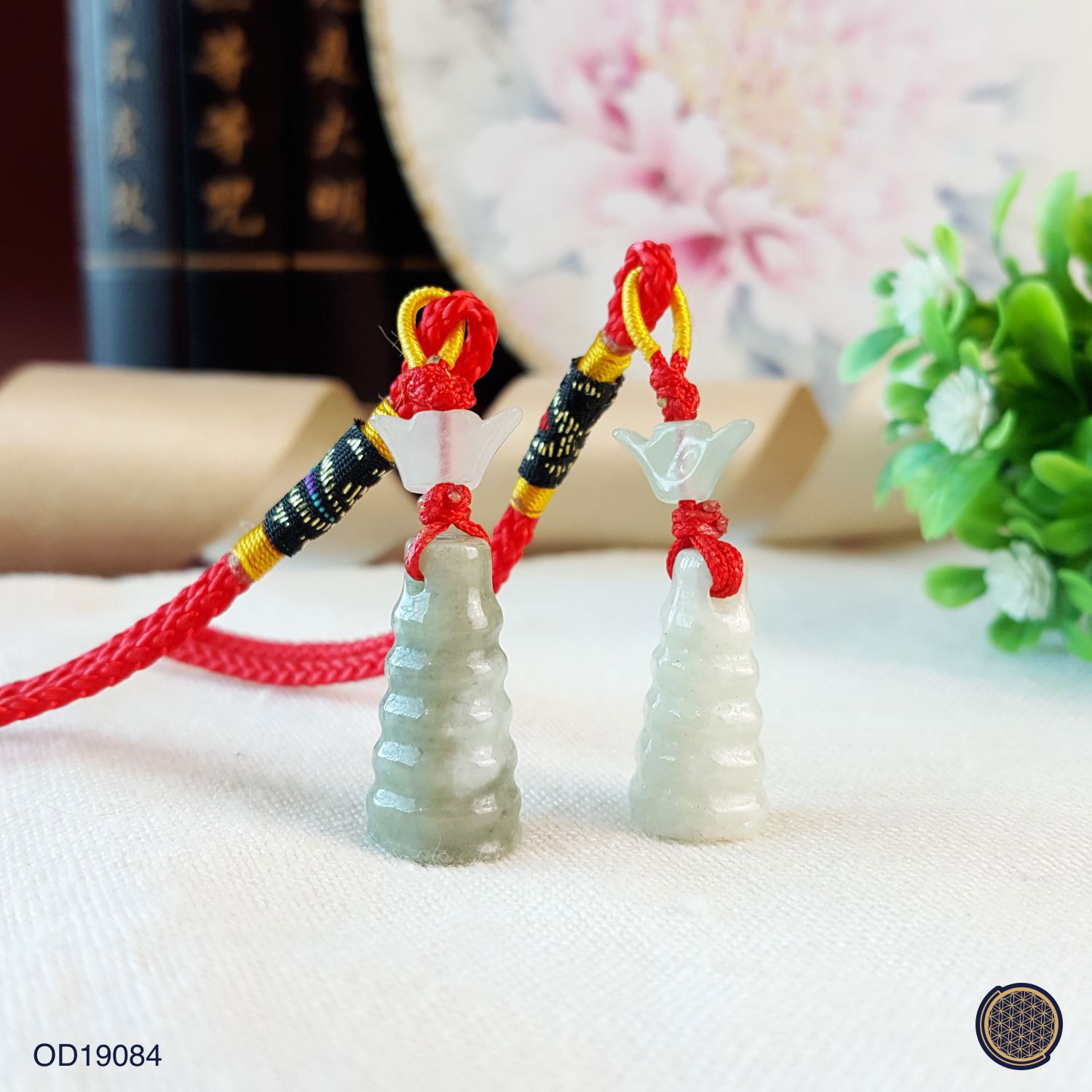 玉石文昌塔吊饰
