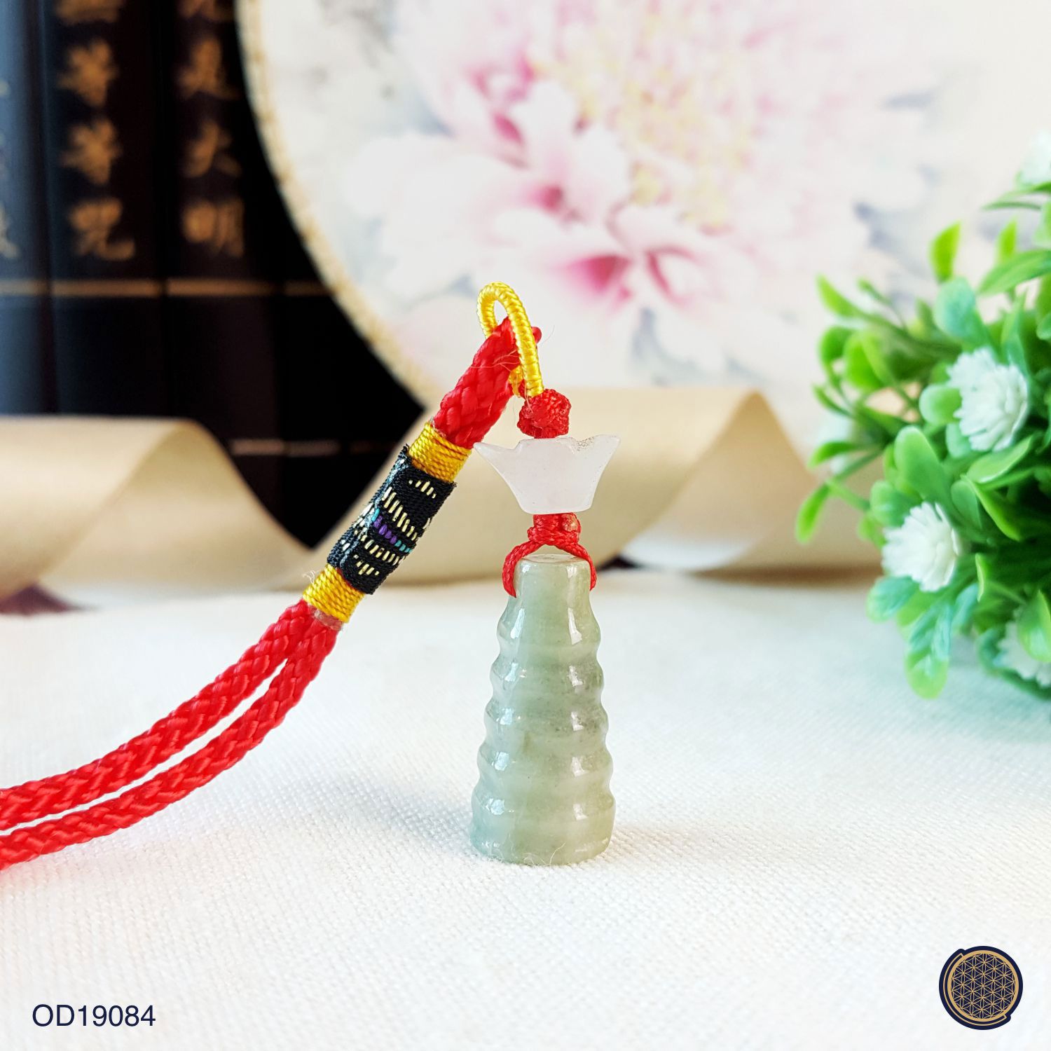 玉石文昌塔吊饰