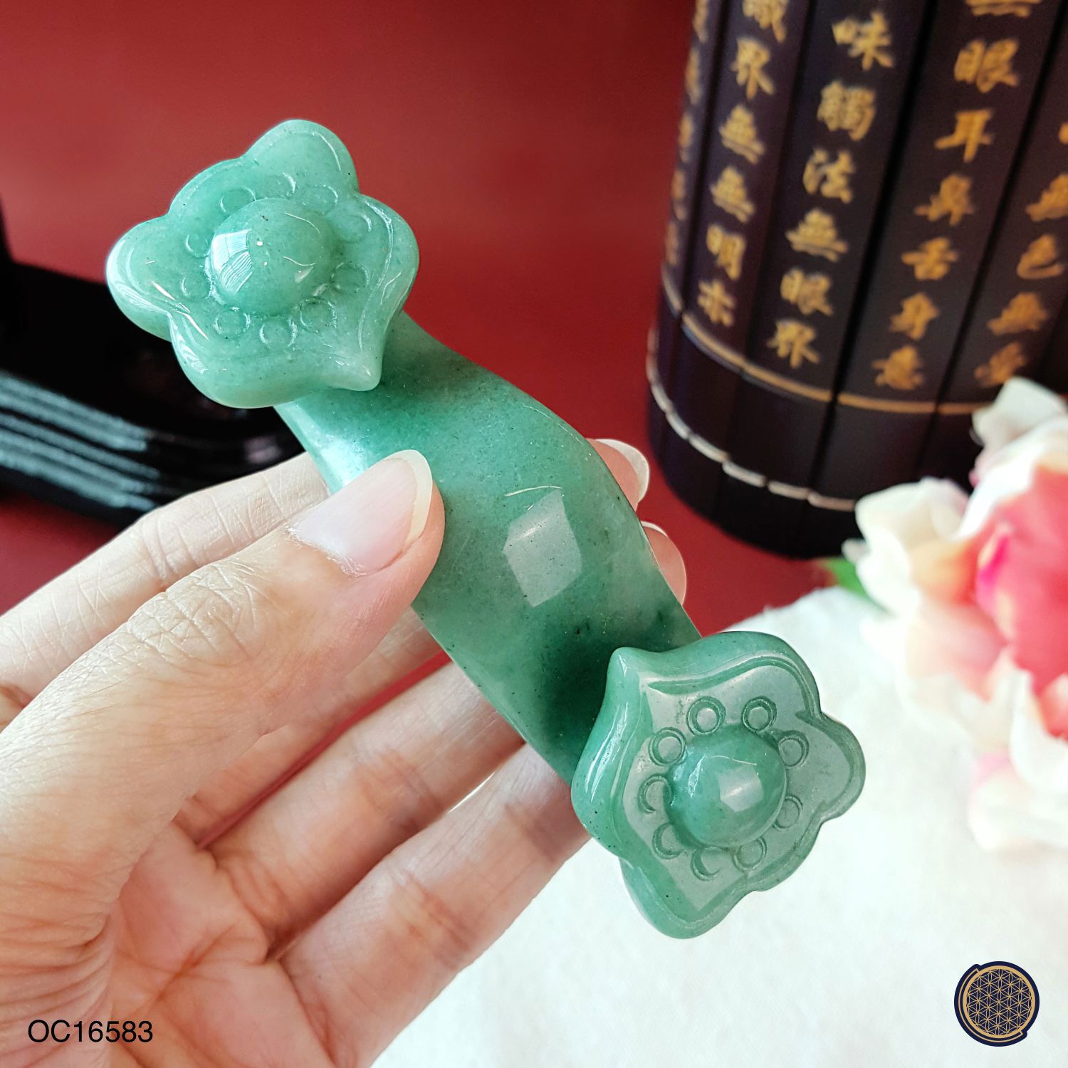 Aventurine Ru Yi Ornament Decoration(10CM） 