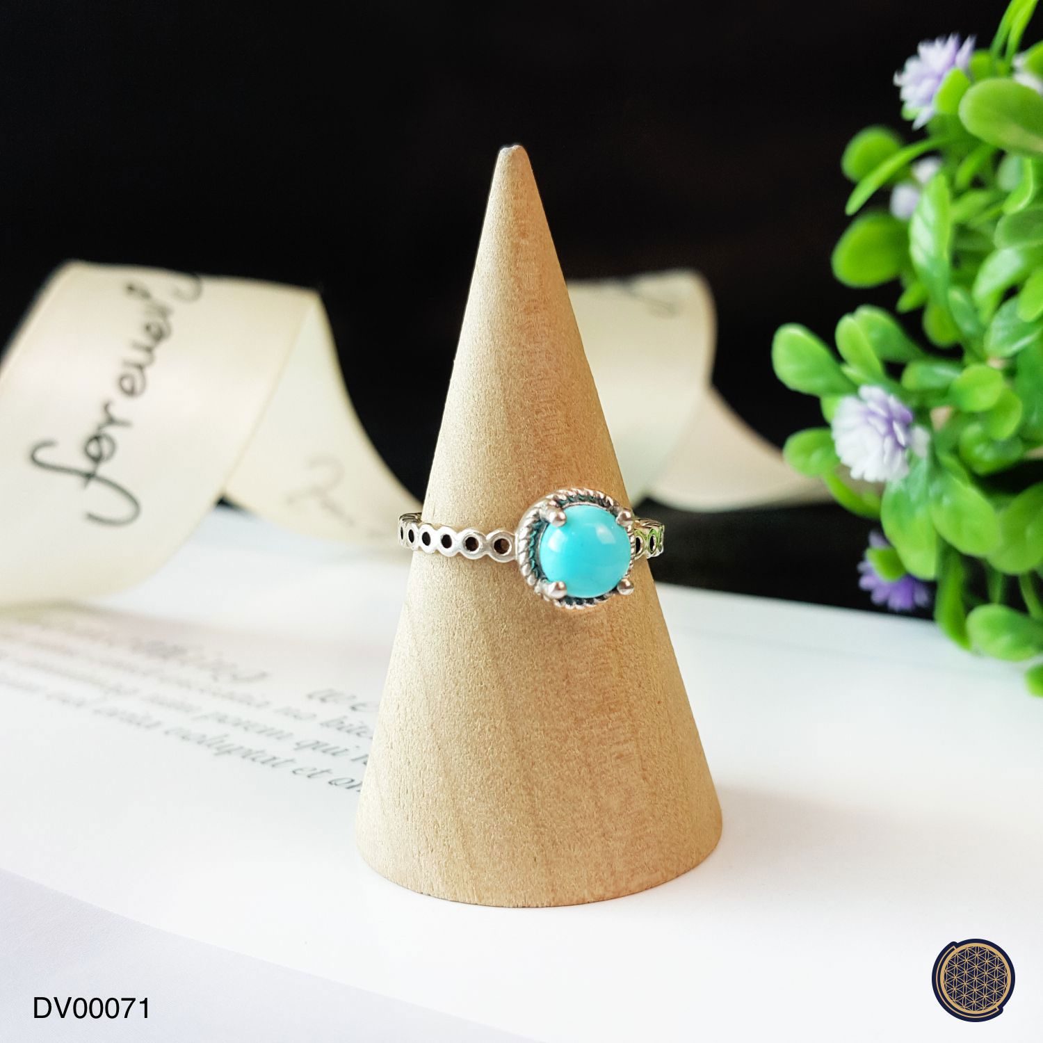 Turquoise Ring S925 