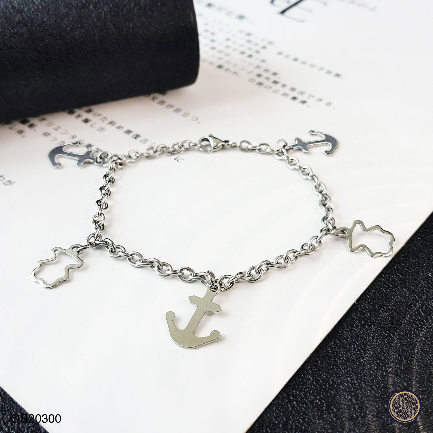 Anchor Design Steel Bracelet