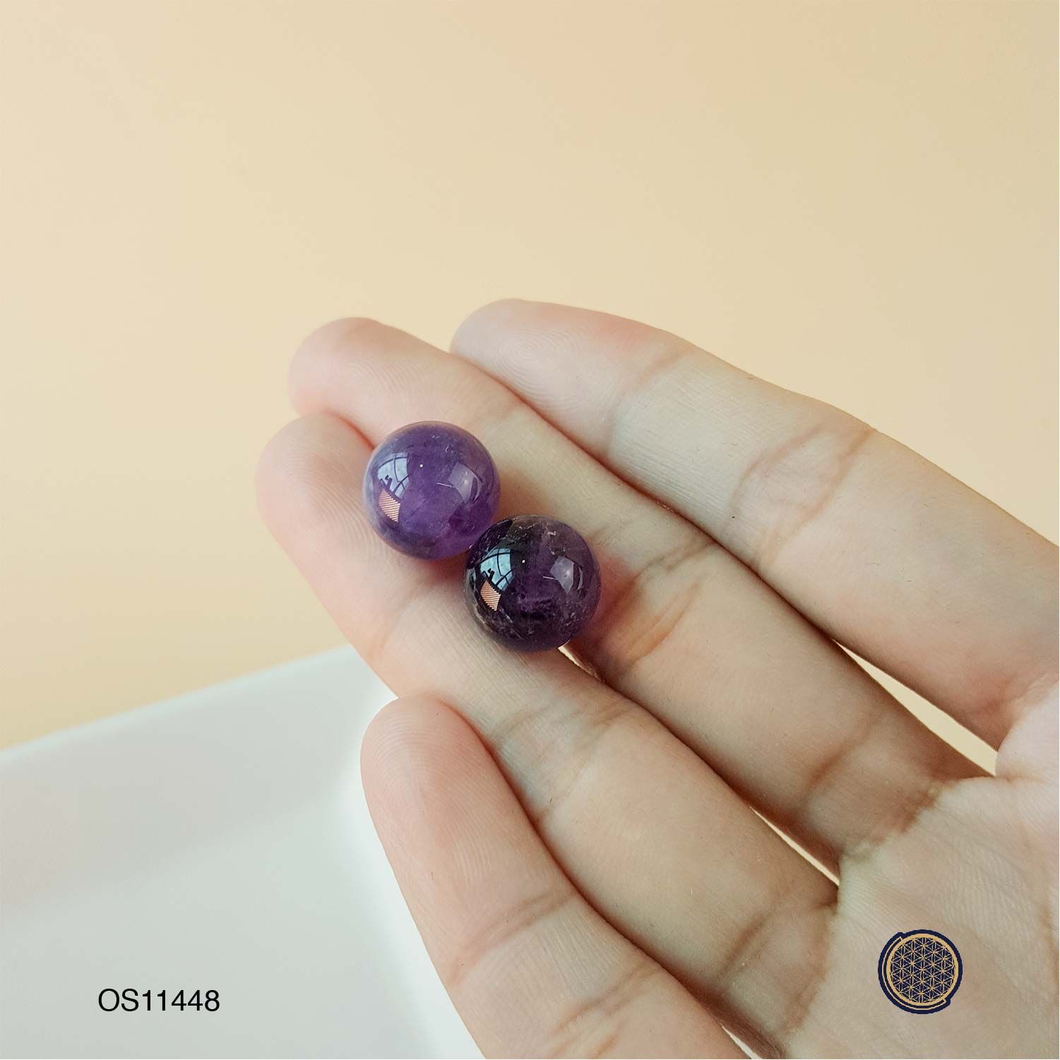 12mm Amethyst Ball