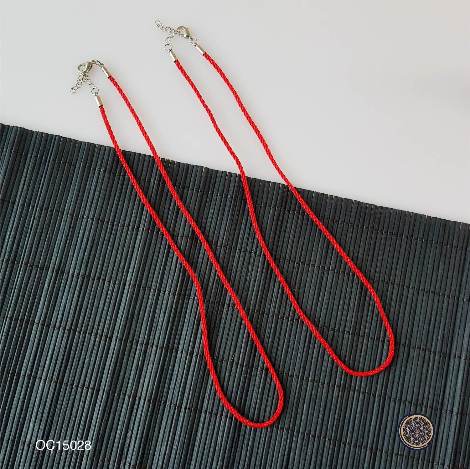 2mm 2.0 红色绳子项链
