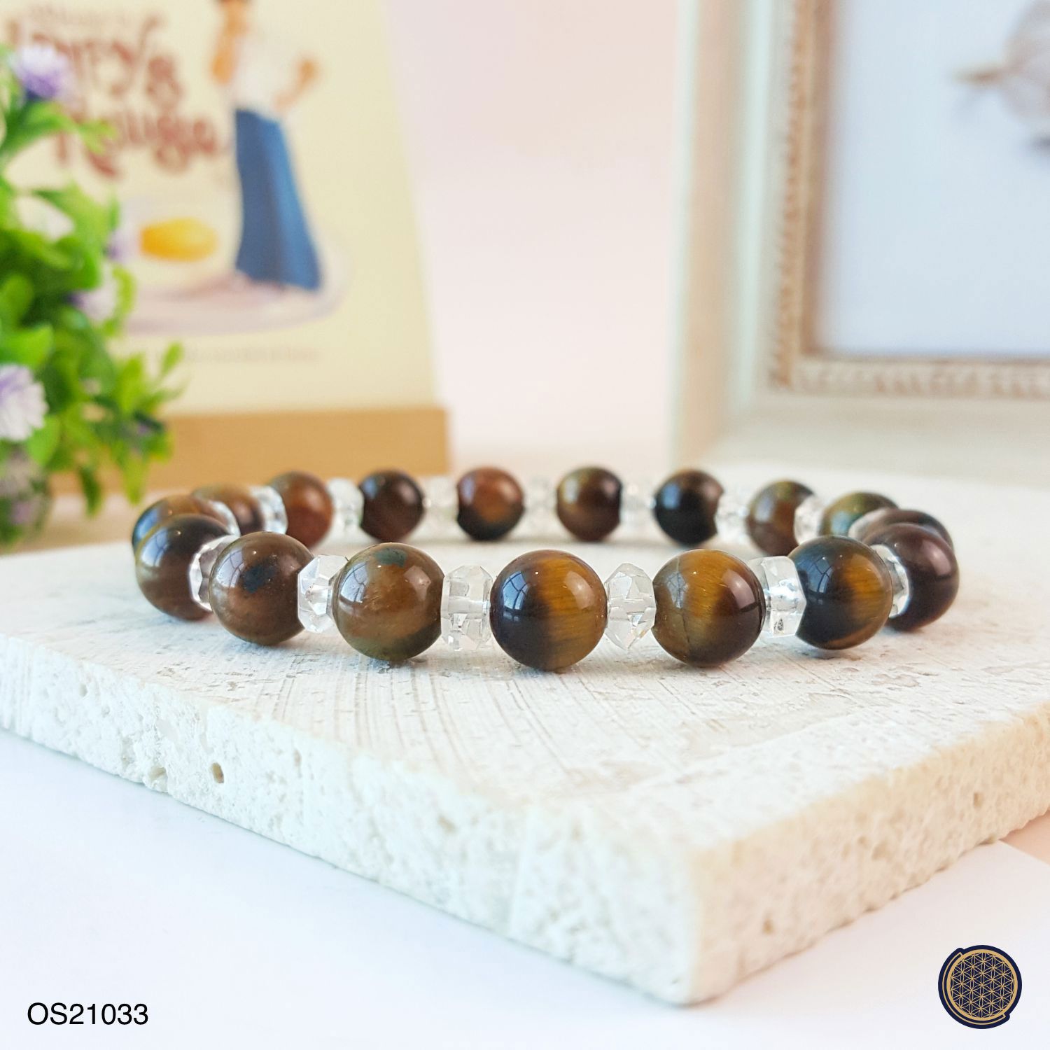 8mm Tiger Eye Diy Bracelet