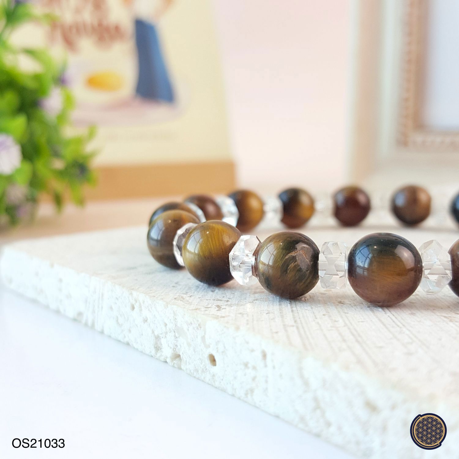 8mm Tiger Eye Diy Bracelet