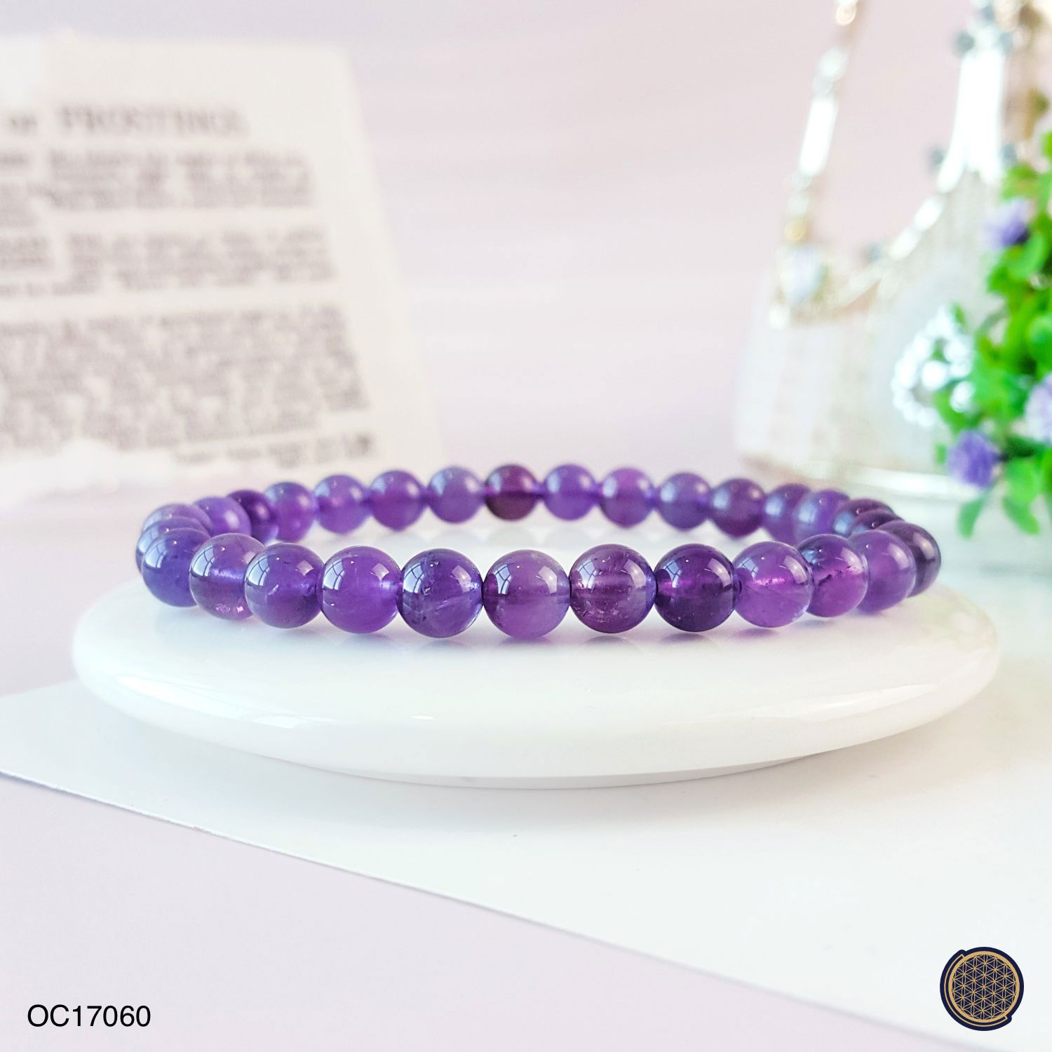 6-7mm Amethyst Bracelet