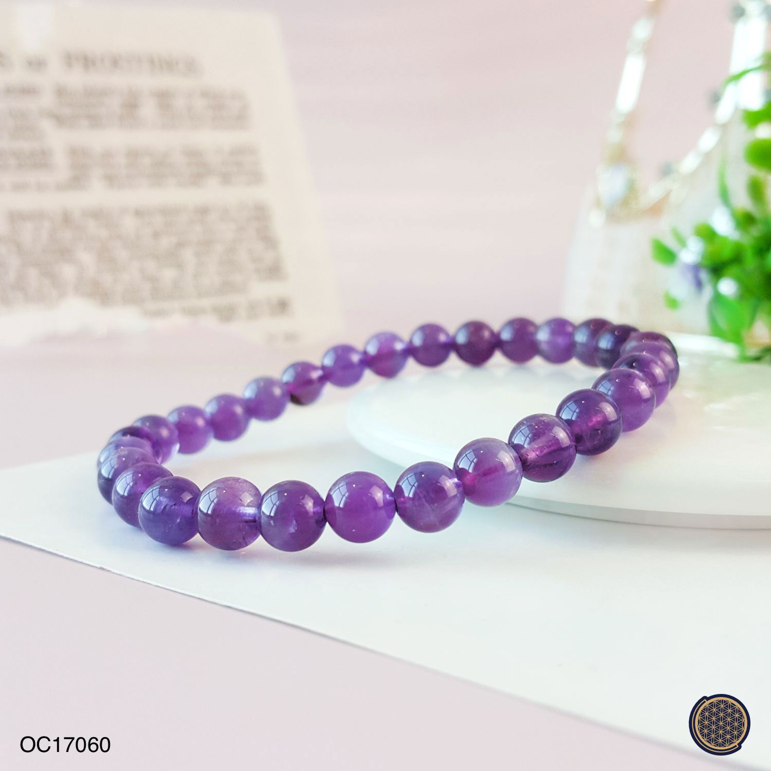 6-7mm Amethyst Bracelet