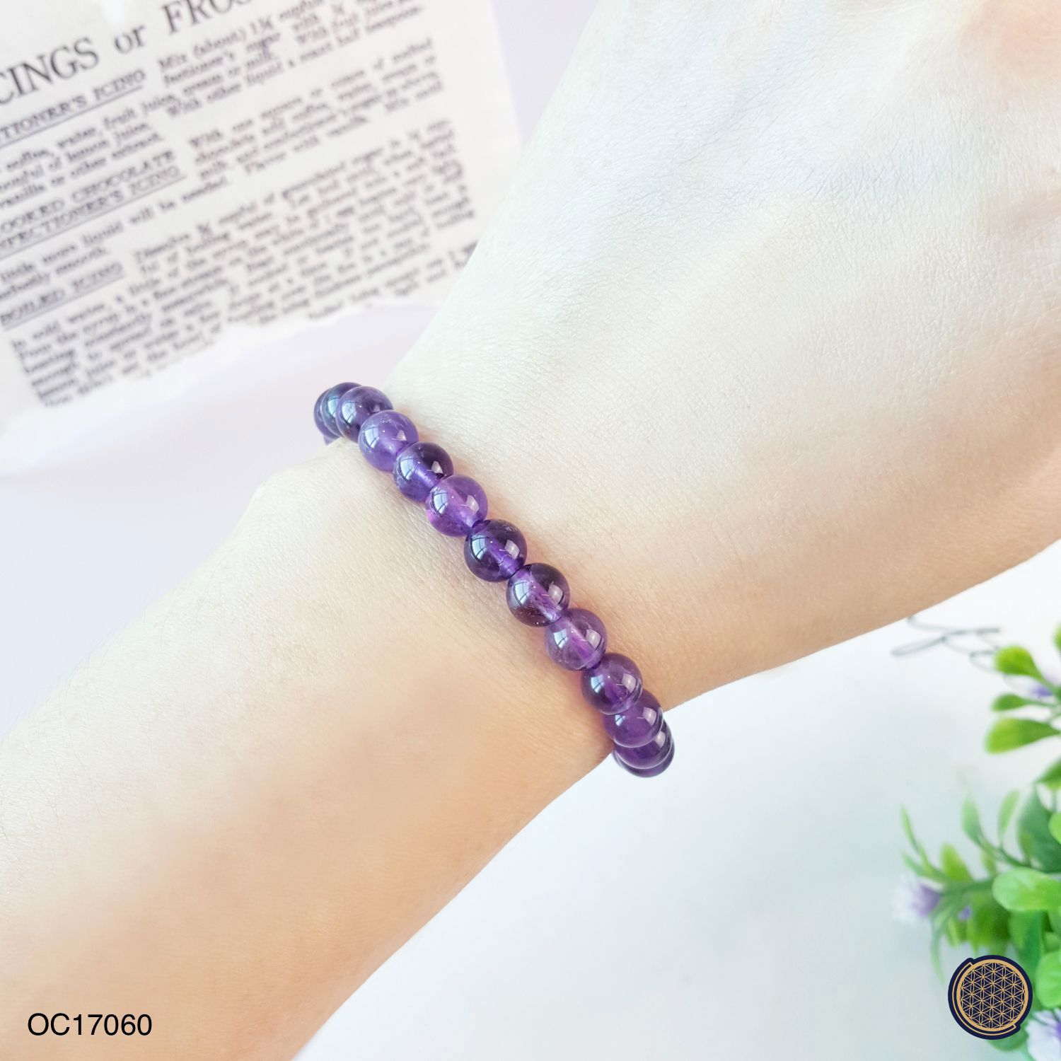 6-7mm Amethyst Bracelet