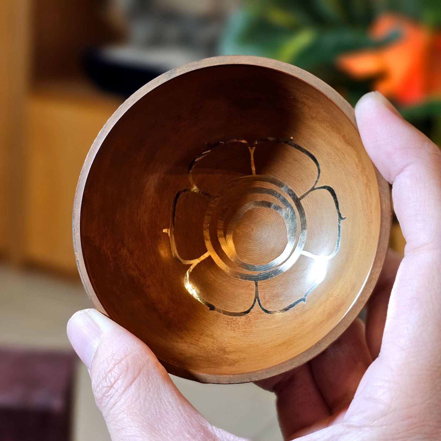 Seven Chakra  Copper Singing Bowl - Sacral 