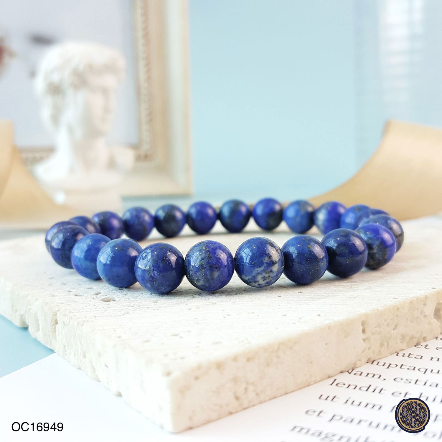 8mm Lapis Lazuli Bracelet