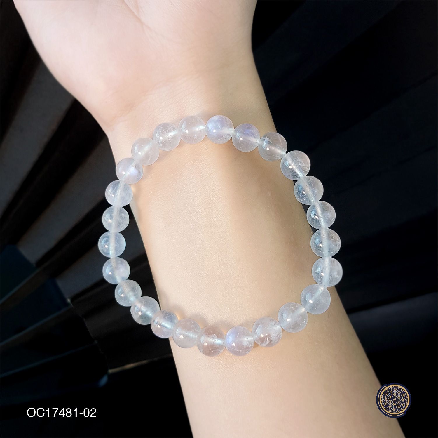 7-7.5mm Blue Shine Moonstone Bracelet