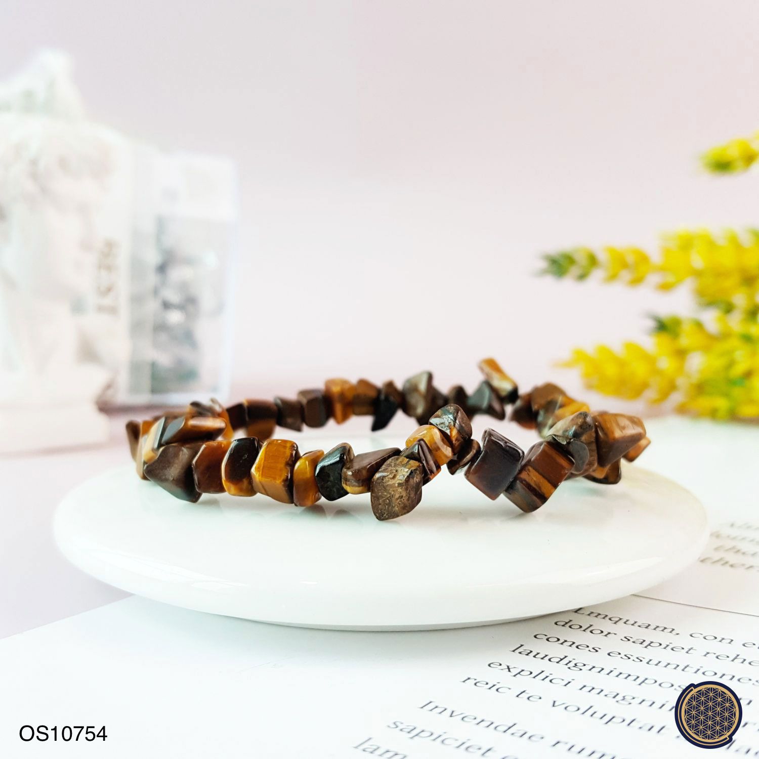 Tiger Eye Gravel Bracelet