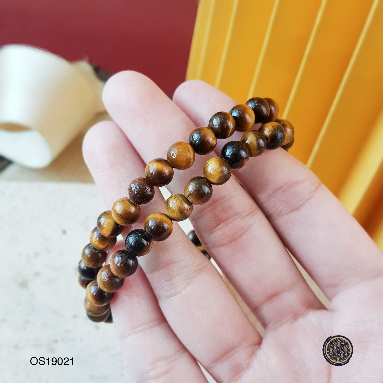 6mm Tiger Eye Bracelet