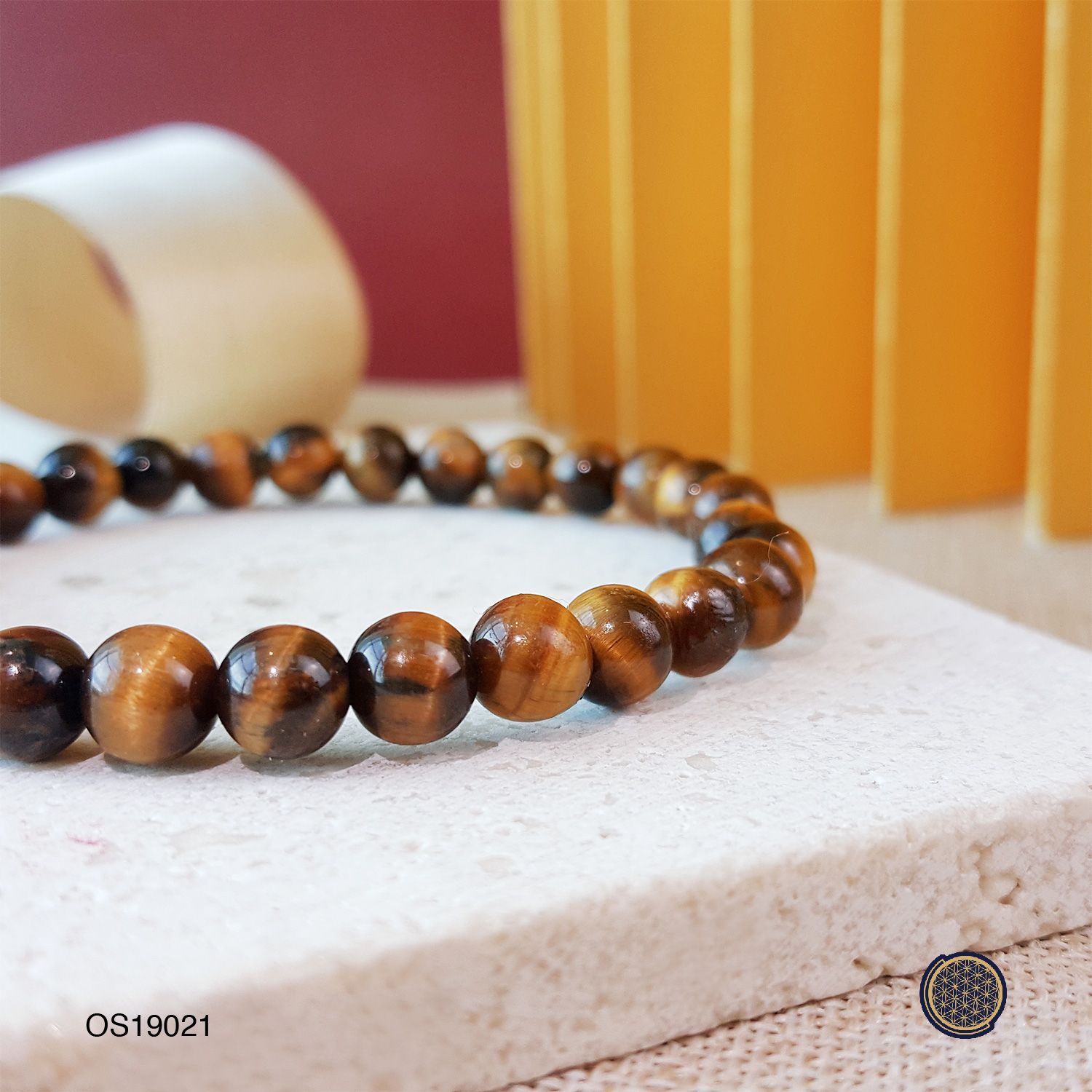 6mm Tiger Eye Bracelet