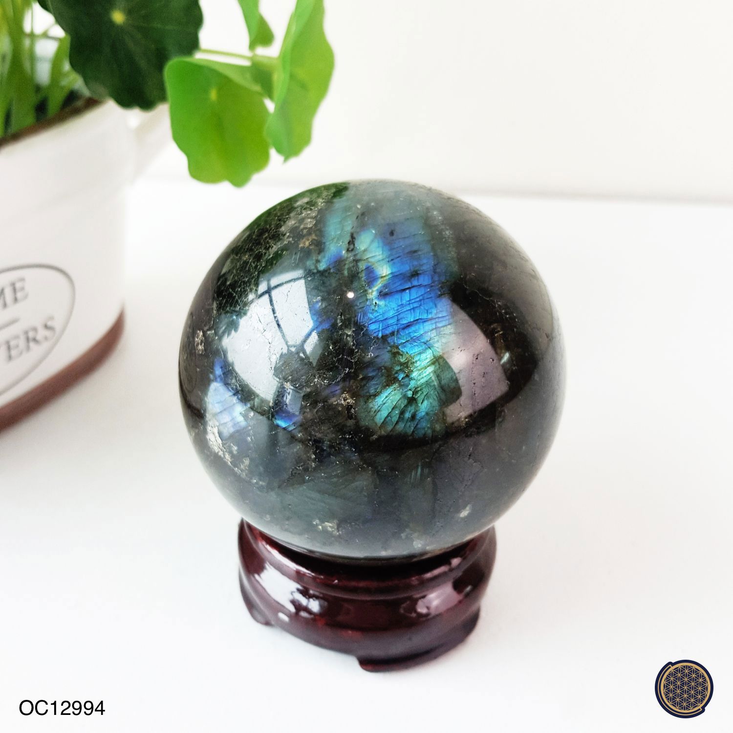 69mm Labradorite Ball