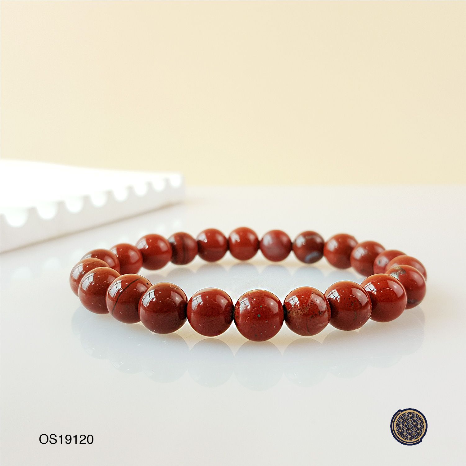 8mm Red Jasper Bracelet