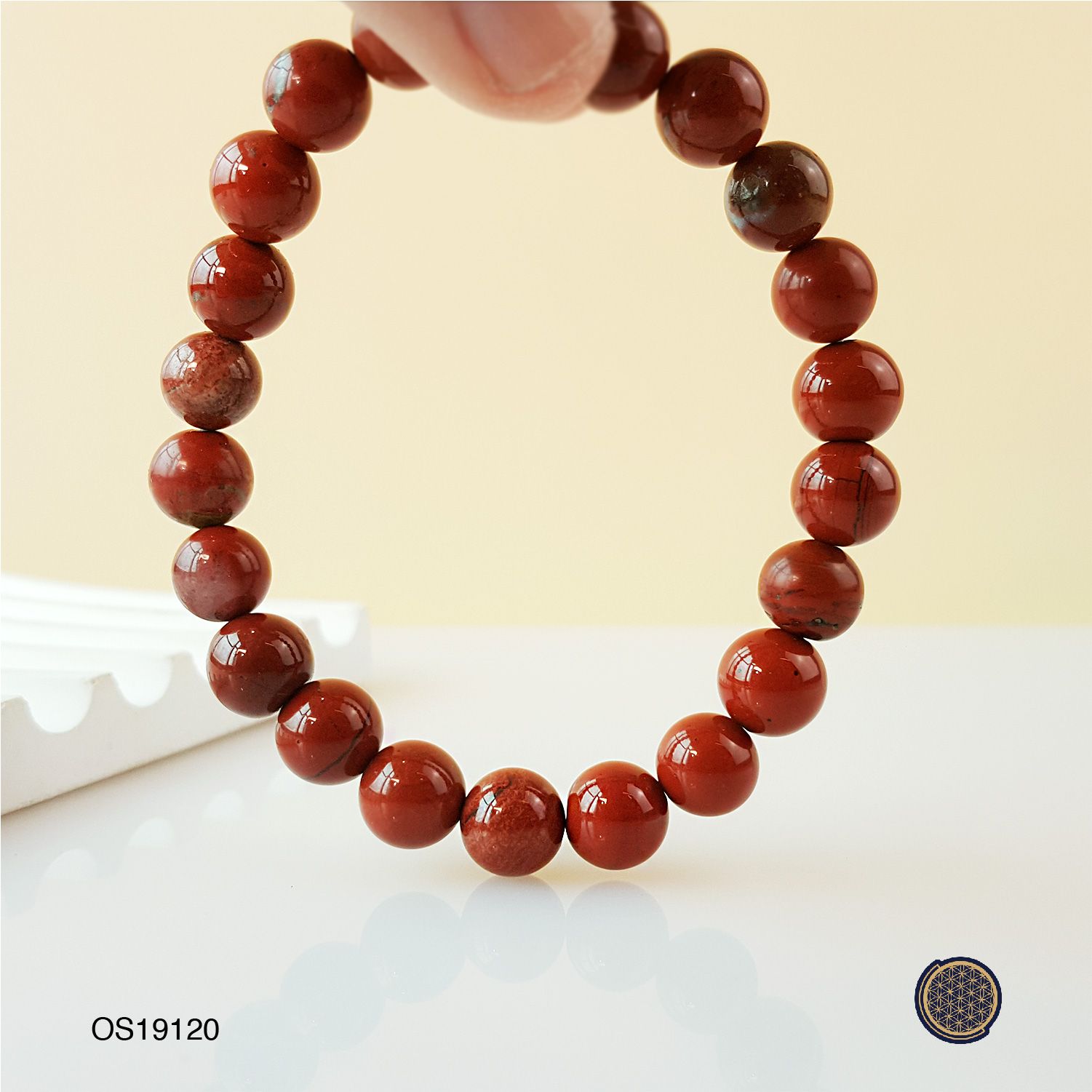 8mm Red Jasper Bracelet