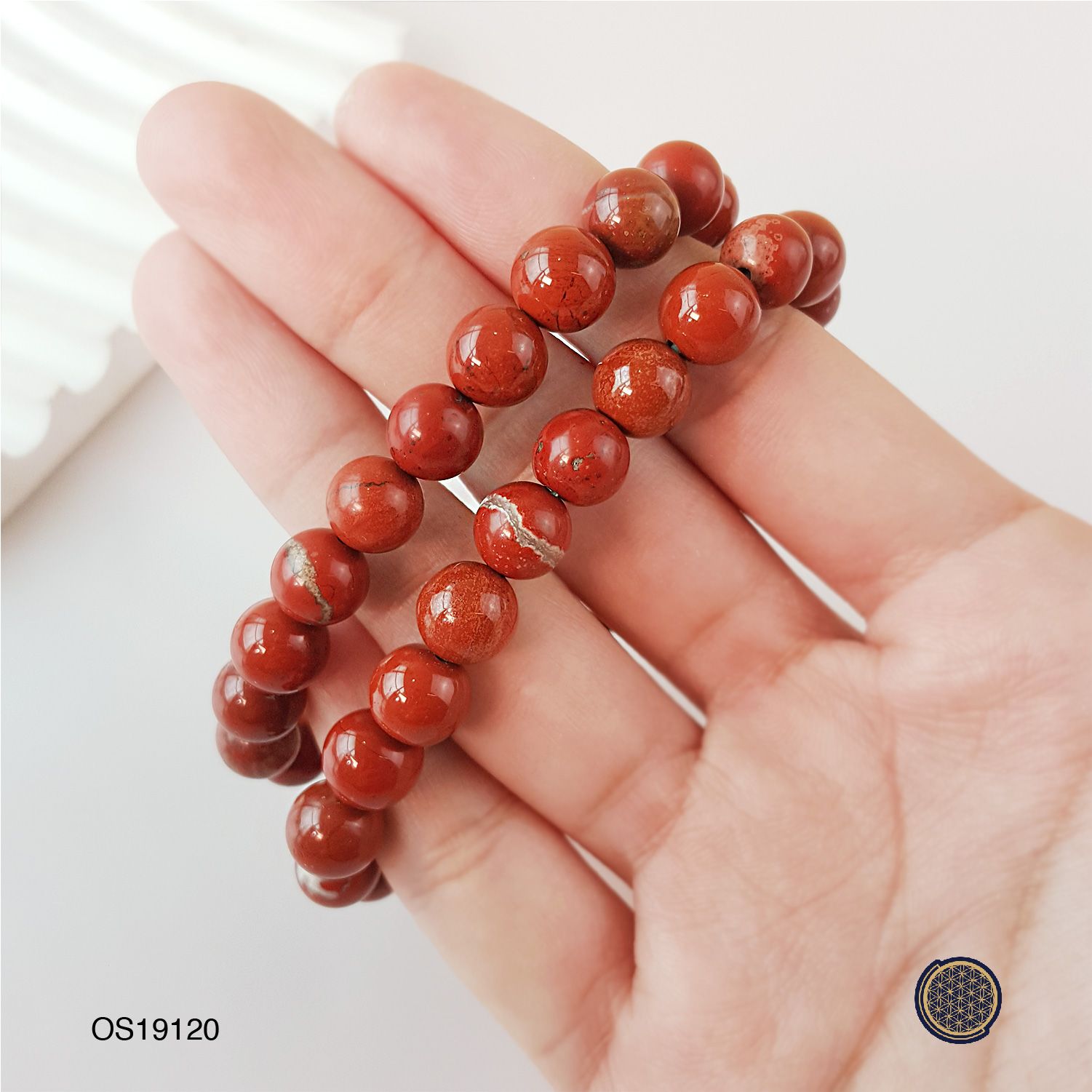 8mm Red Jasper Bracelet