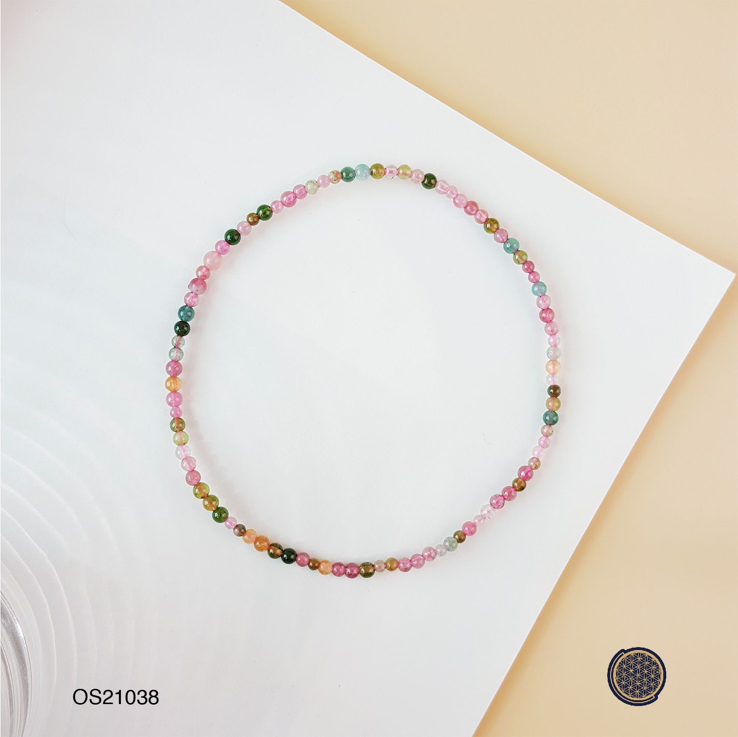 3mm Tourmaline Anklet