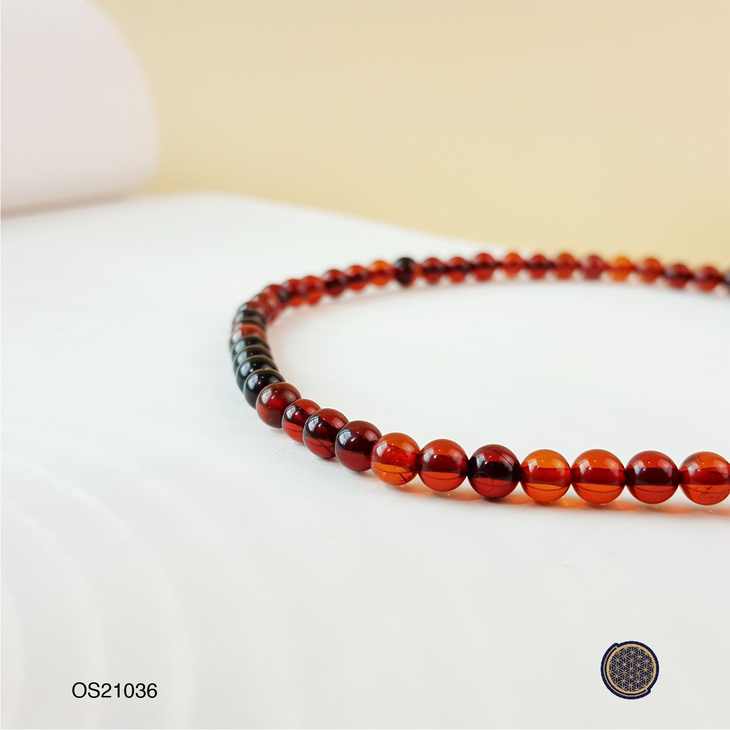 4.5mm Blood Amber Anklet