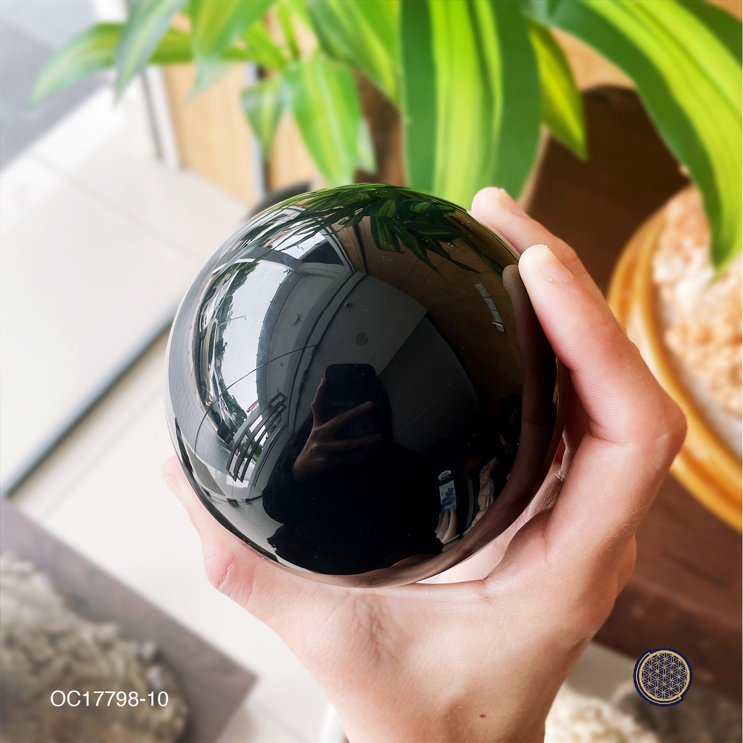 Black Obsidian Ball