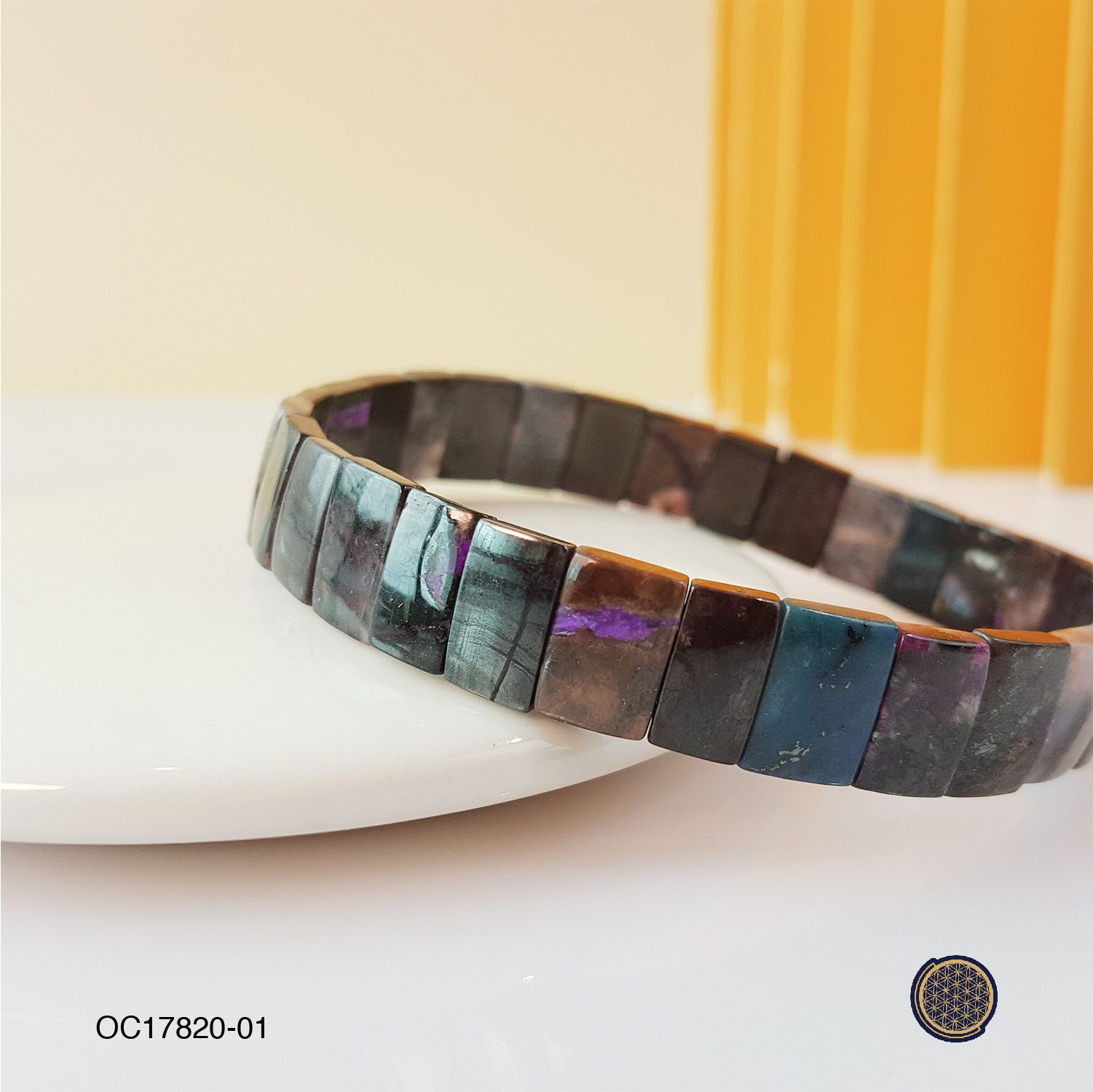 Superior Sugilite Flat Bracelet