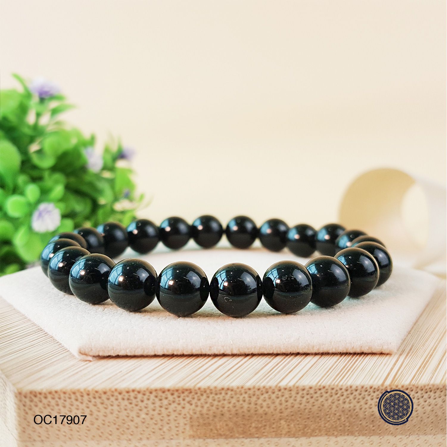 8mm Black Tourmaline Bracelet