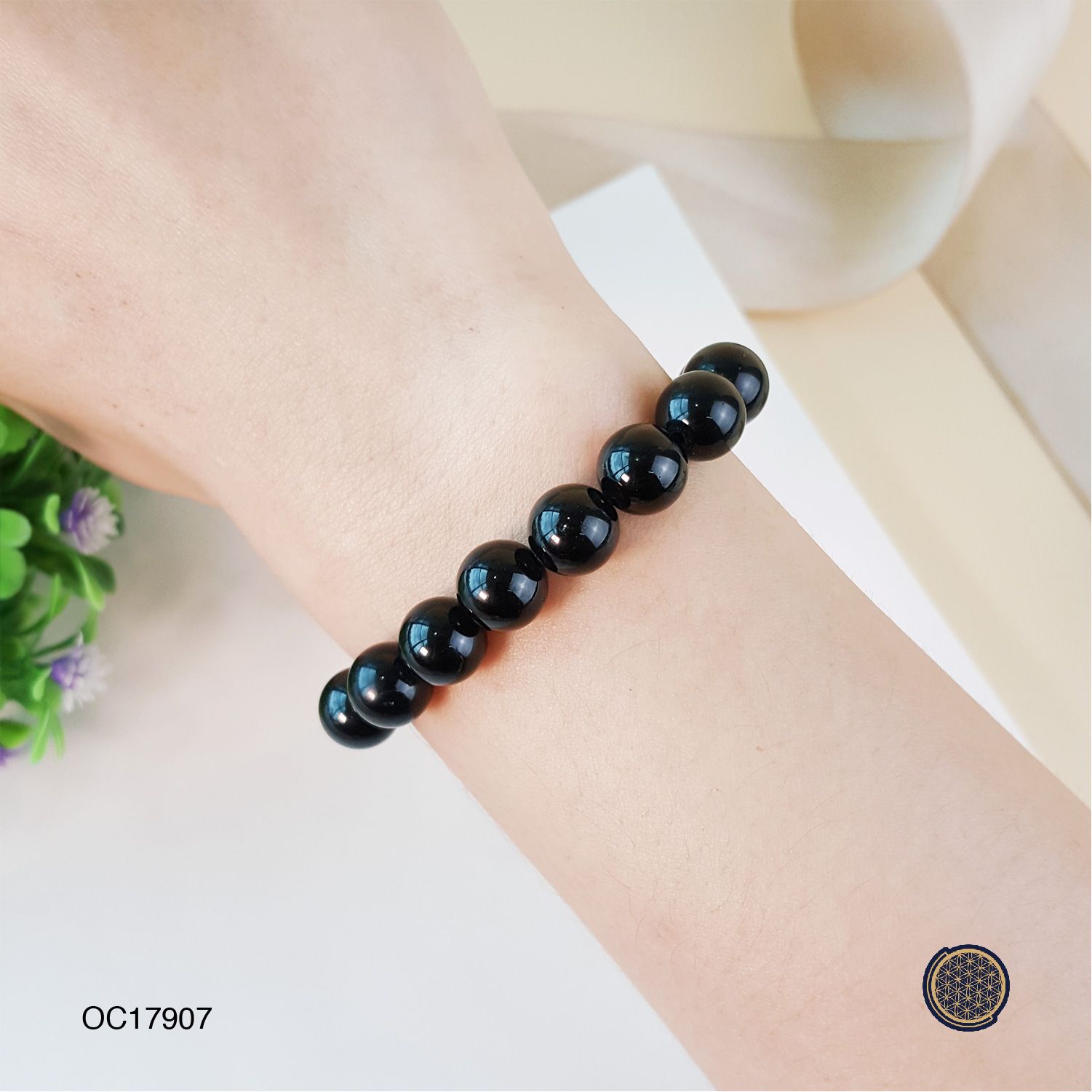 8mm Black Tourmaline Bracelet