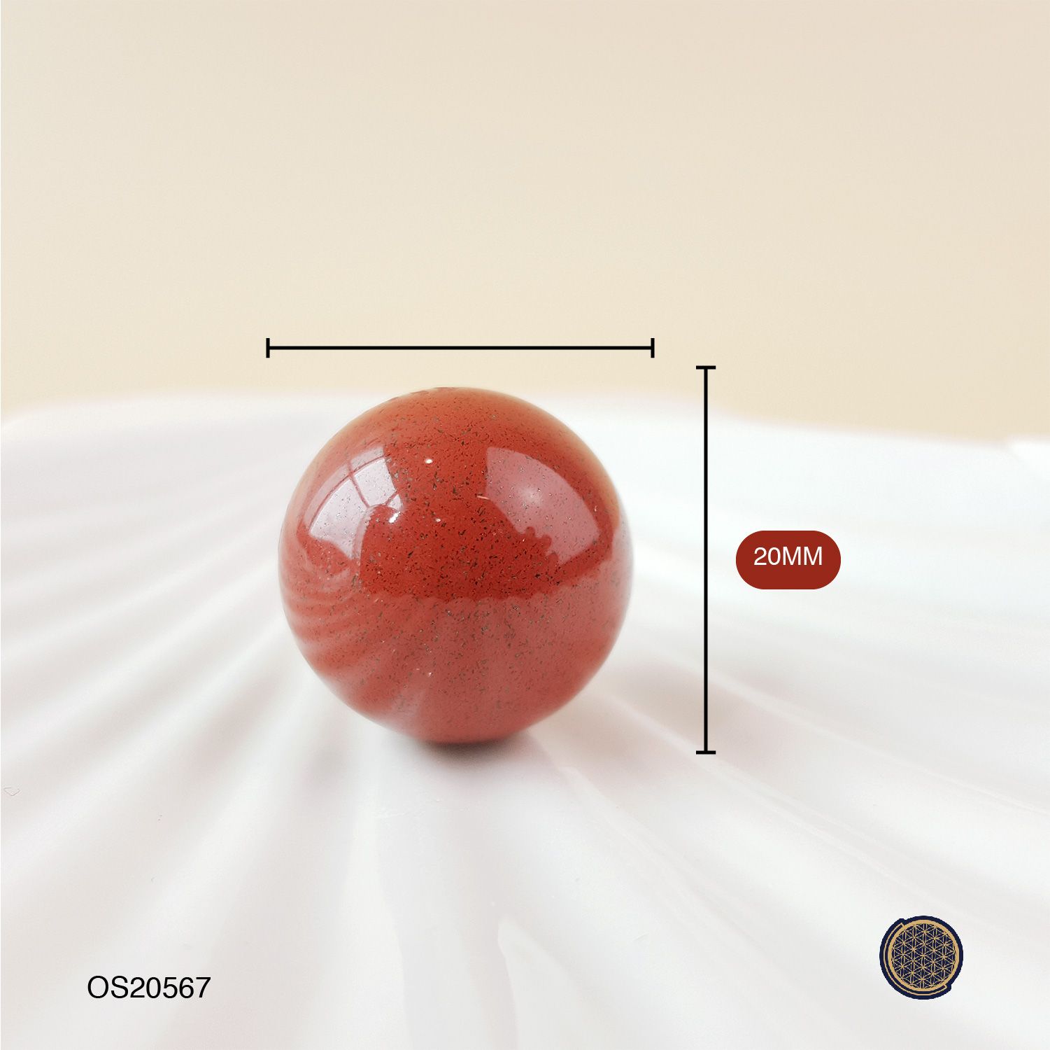 20mm Red Jasper Ball