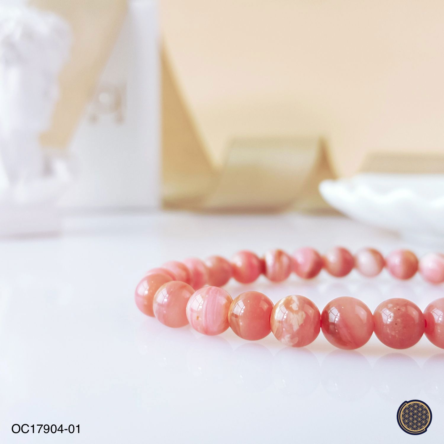 6-6.5mm Pink Opal Bracelet