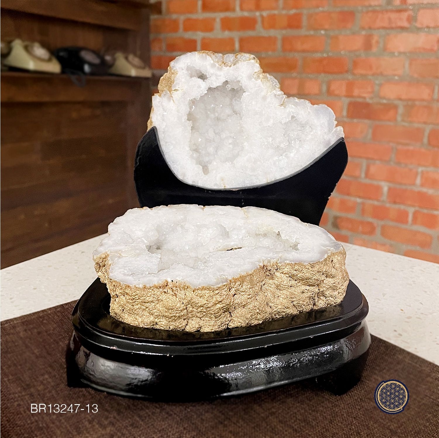 Morocco Agate White Treasure Basin -1.97KGS 