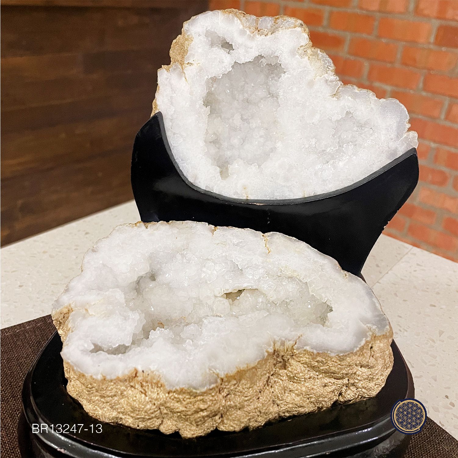 Morocco Agate White Treasure Basin -1.97KGS 