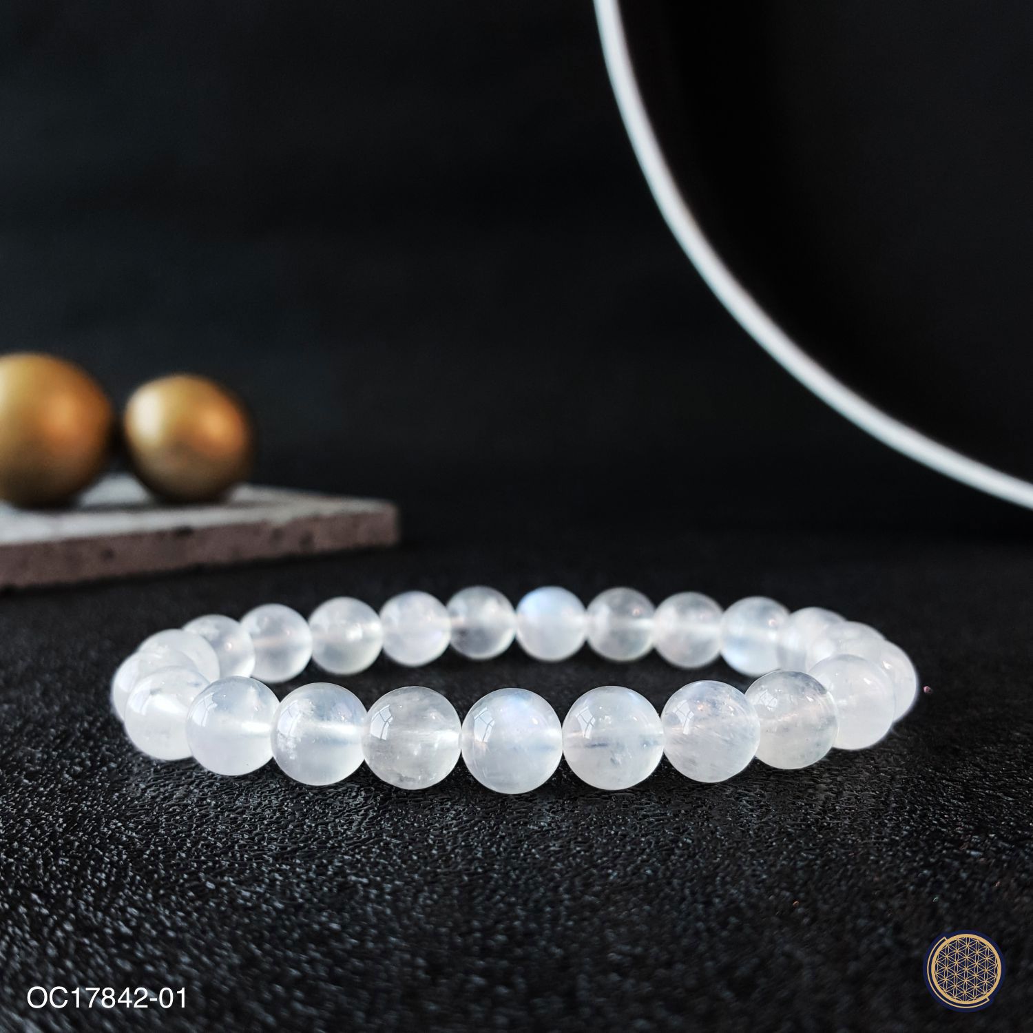 7-8.5mm Moonstone Bracelet