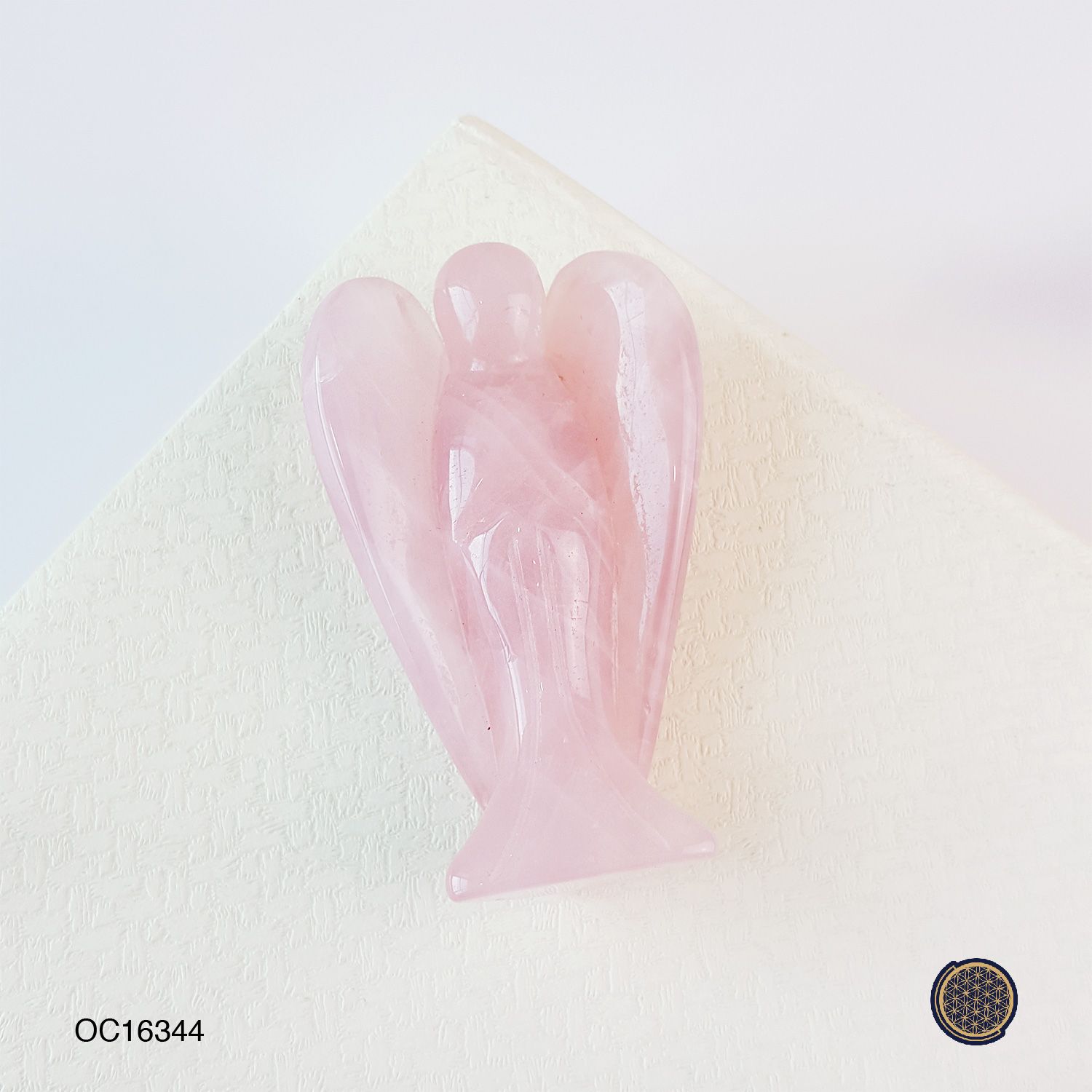 Rose Quartz Angel (3Inch) 