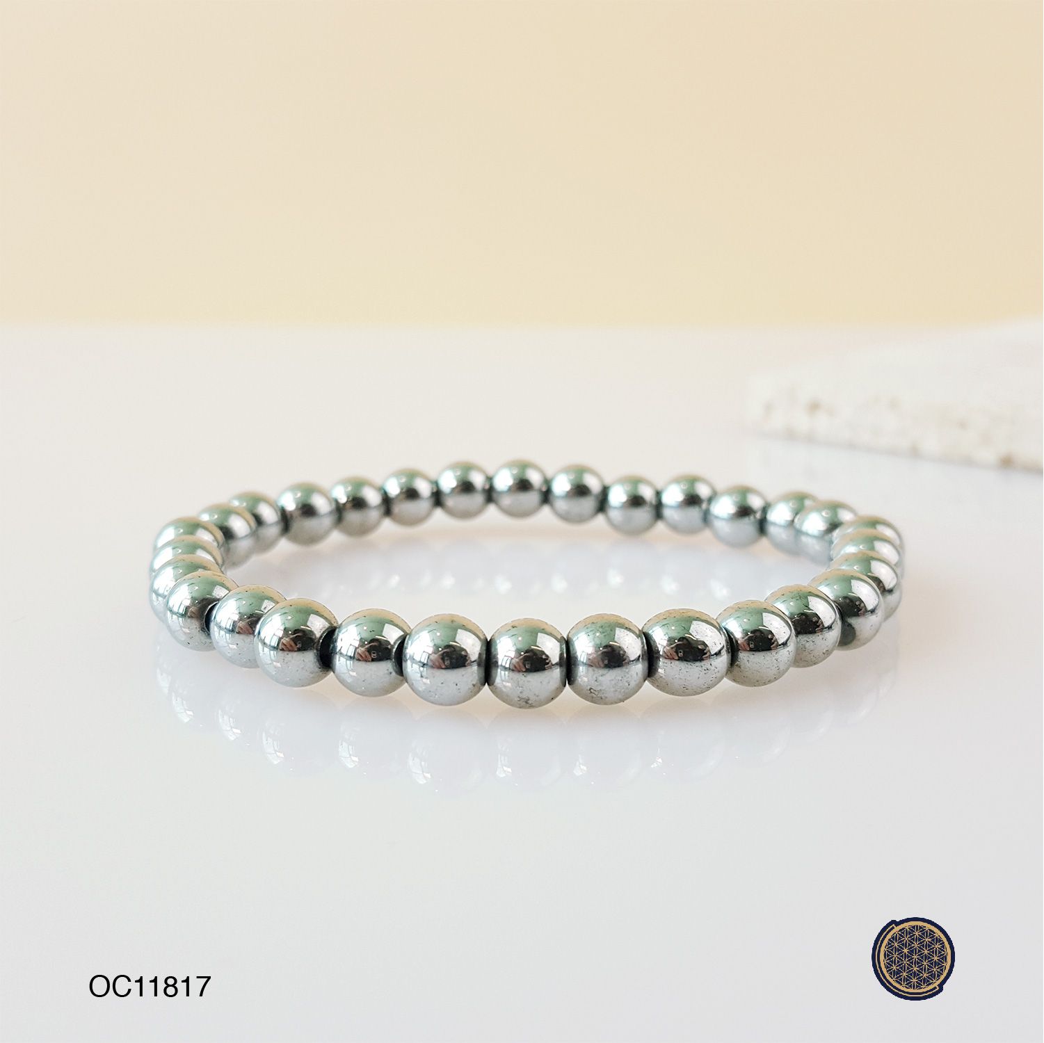 6mm Hematite Bracelet