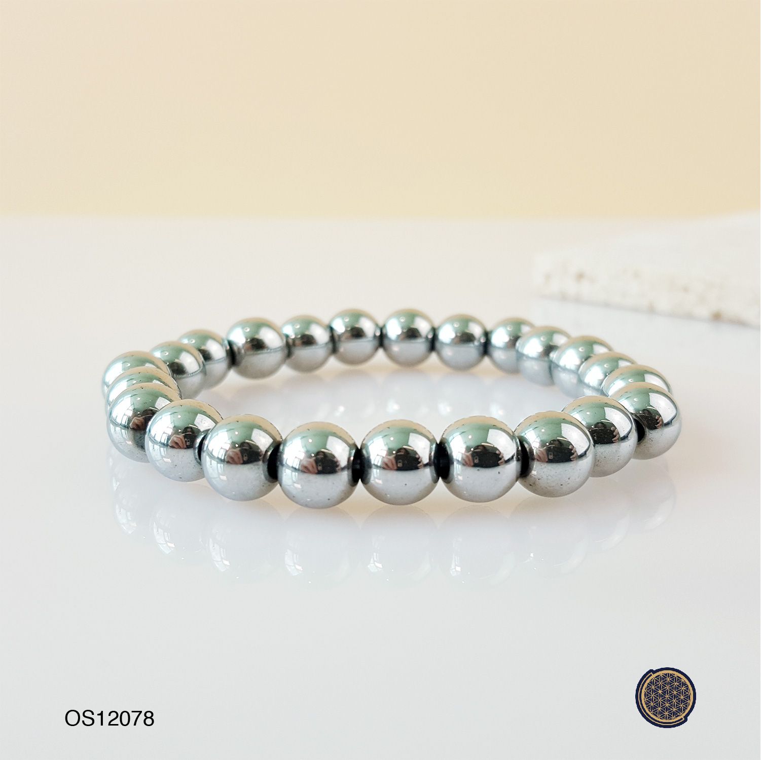 8mm Hematite Bracelet