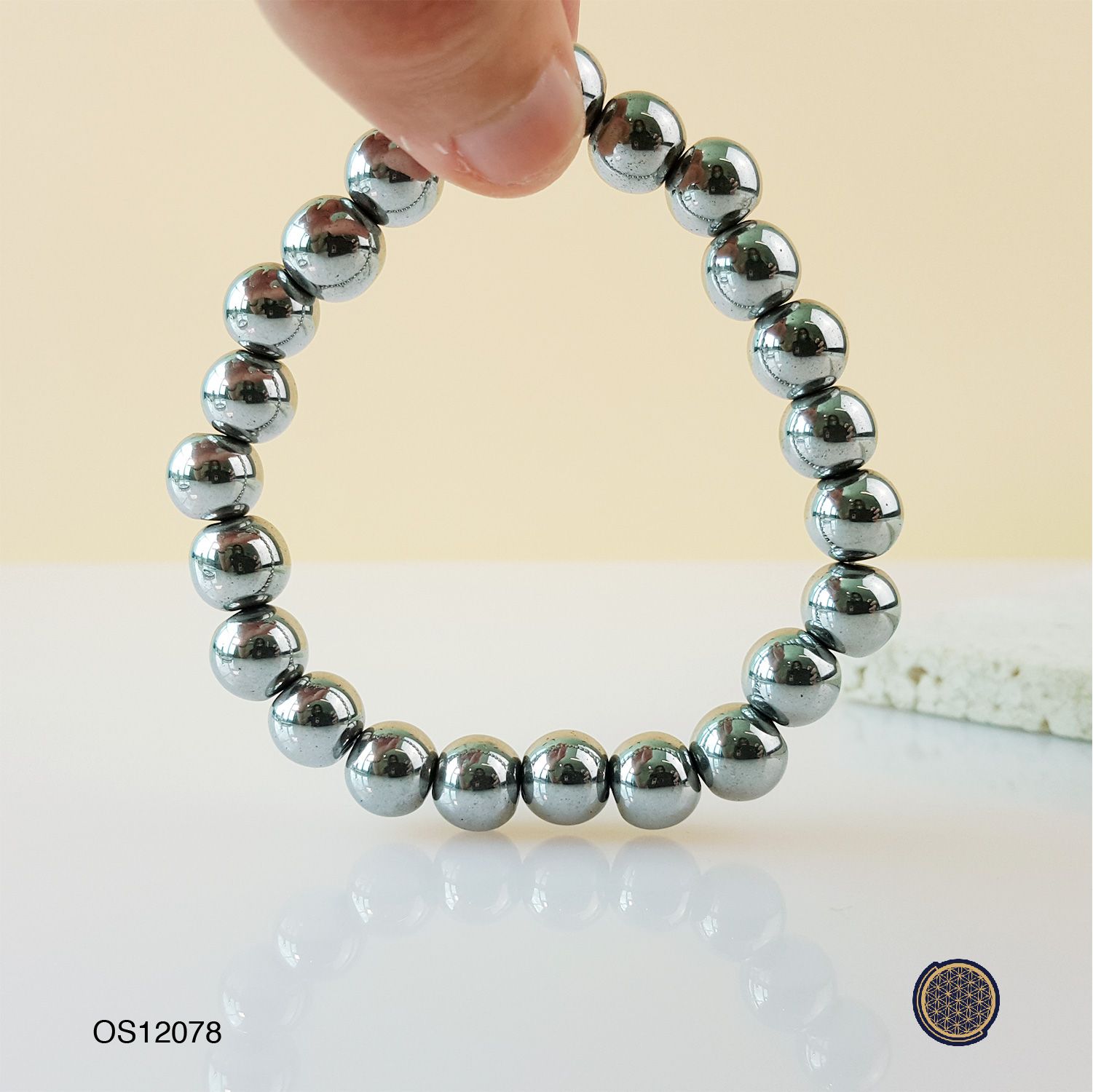 8mm Hematite Bracelet