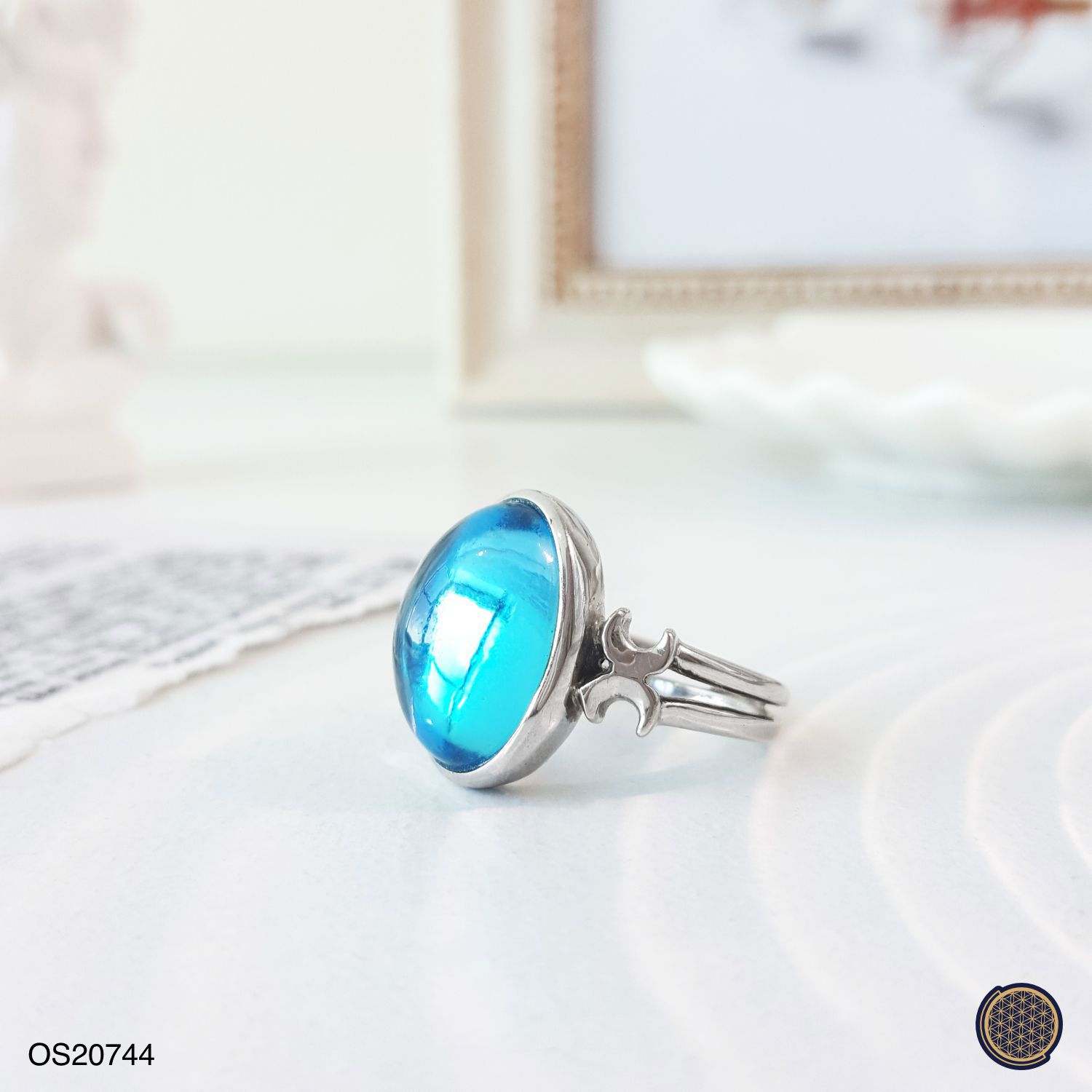 Blue Topaz Ring