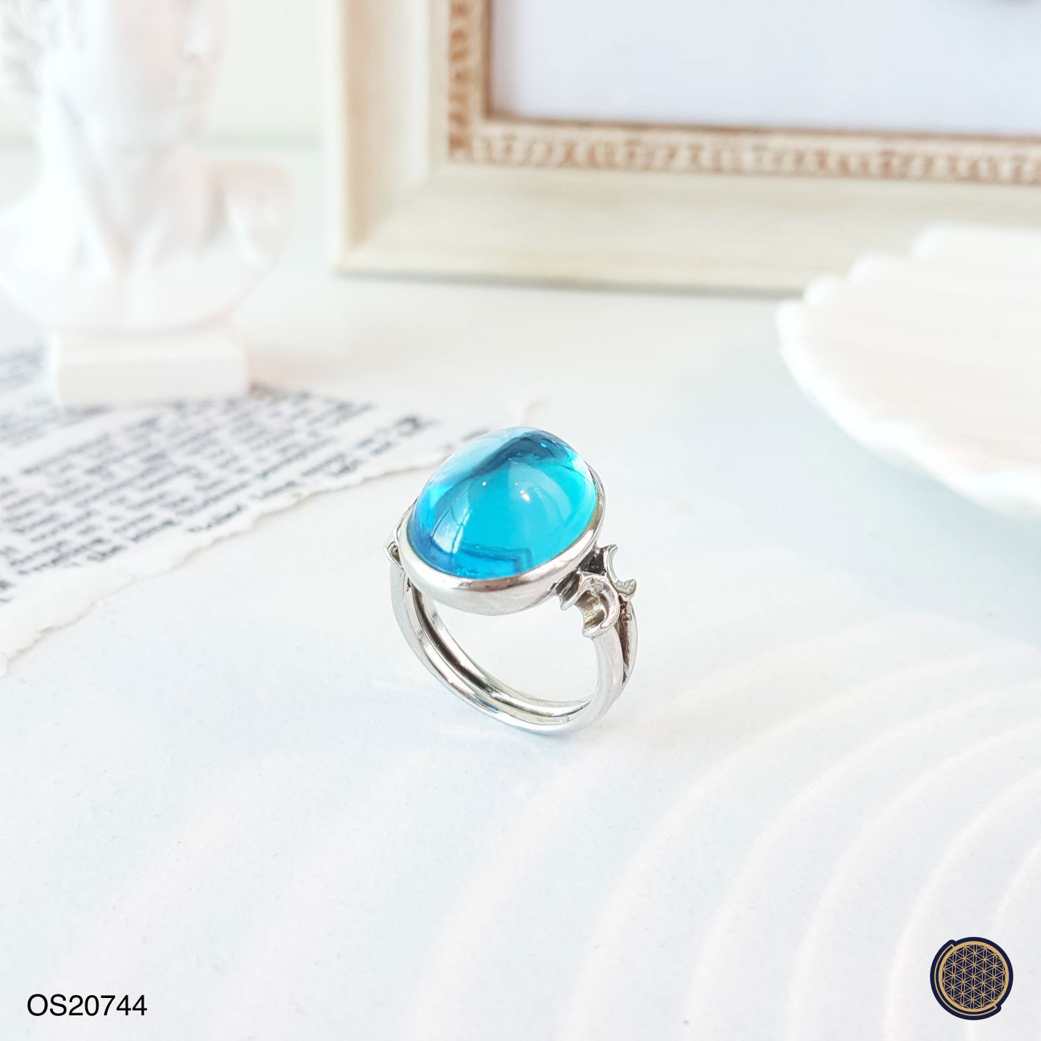 Blue Topaz Ring