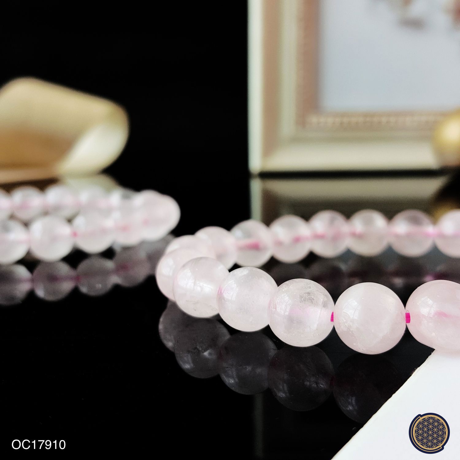 8mm Rose Quartz Bracelet