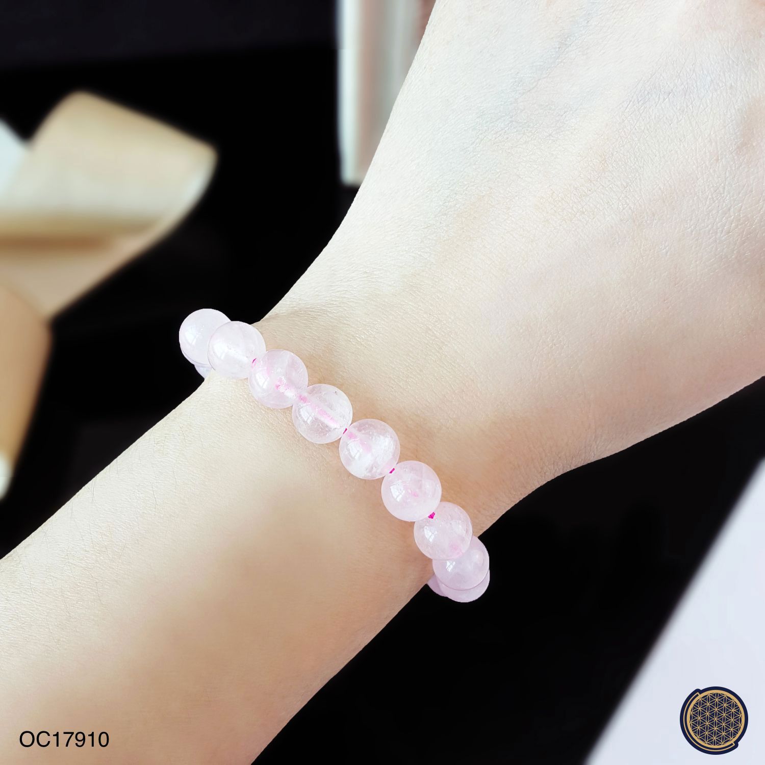 8mm Rose Quartz Bracelet