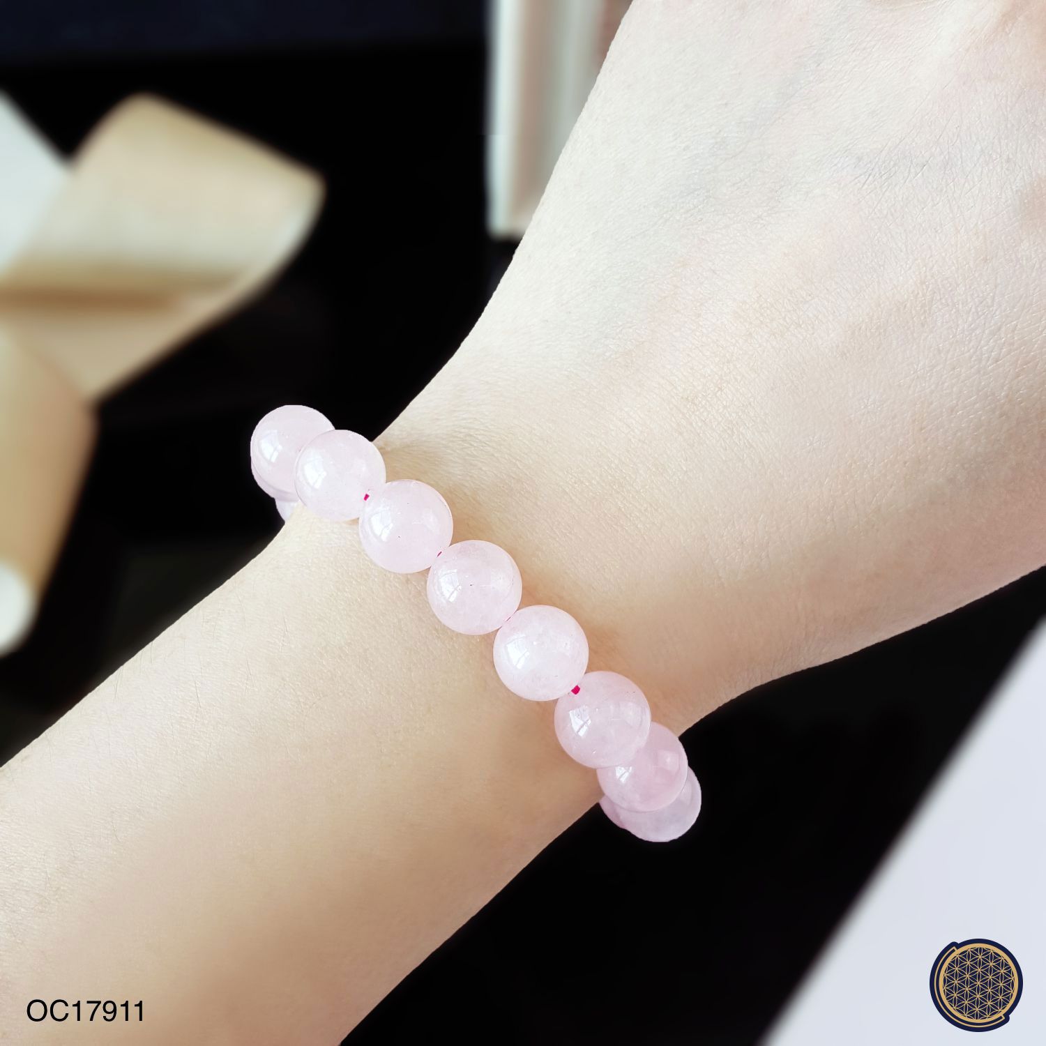 10mm Rose Quartz Bracelet